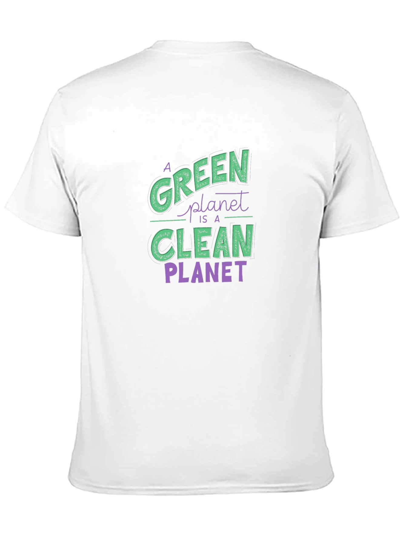 Green Planet Clean Planet Graphic T-Shirt