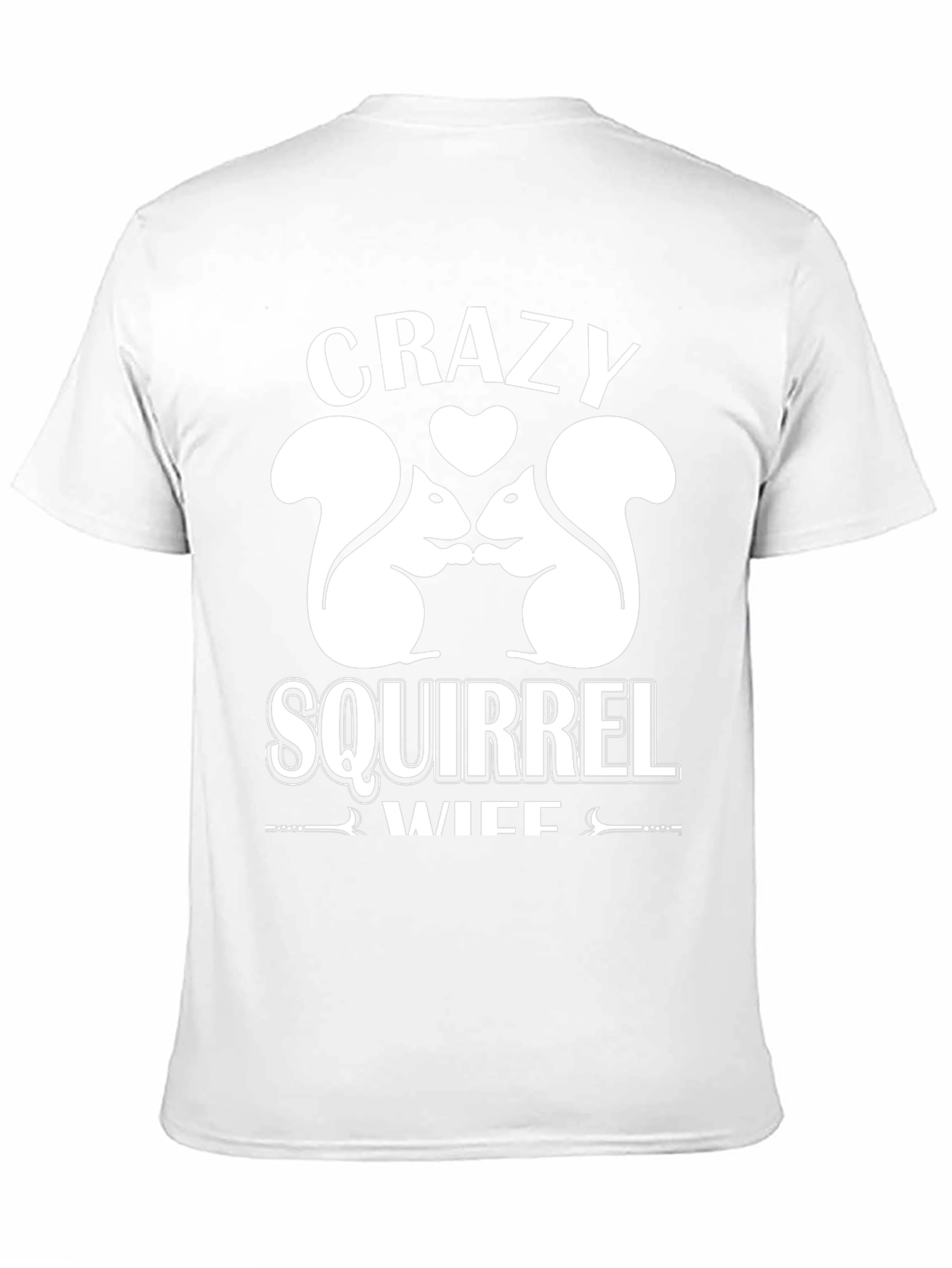 Crazy Squirrel Wife Graphic Tee