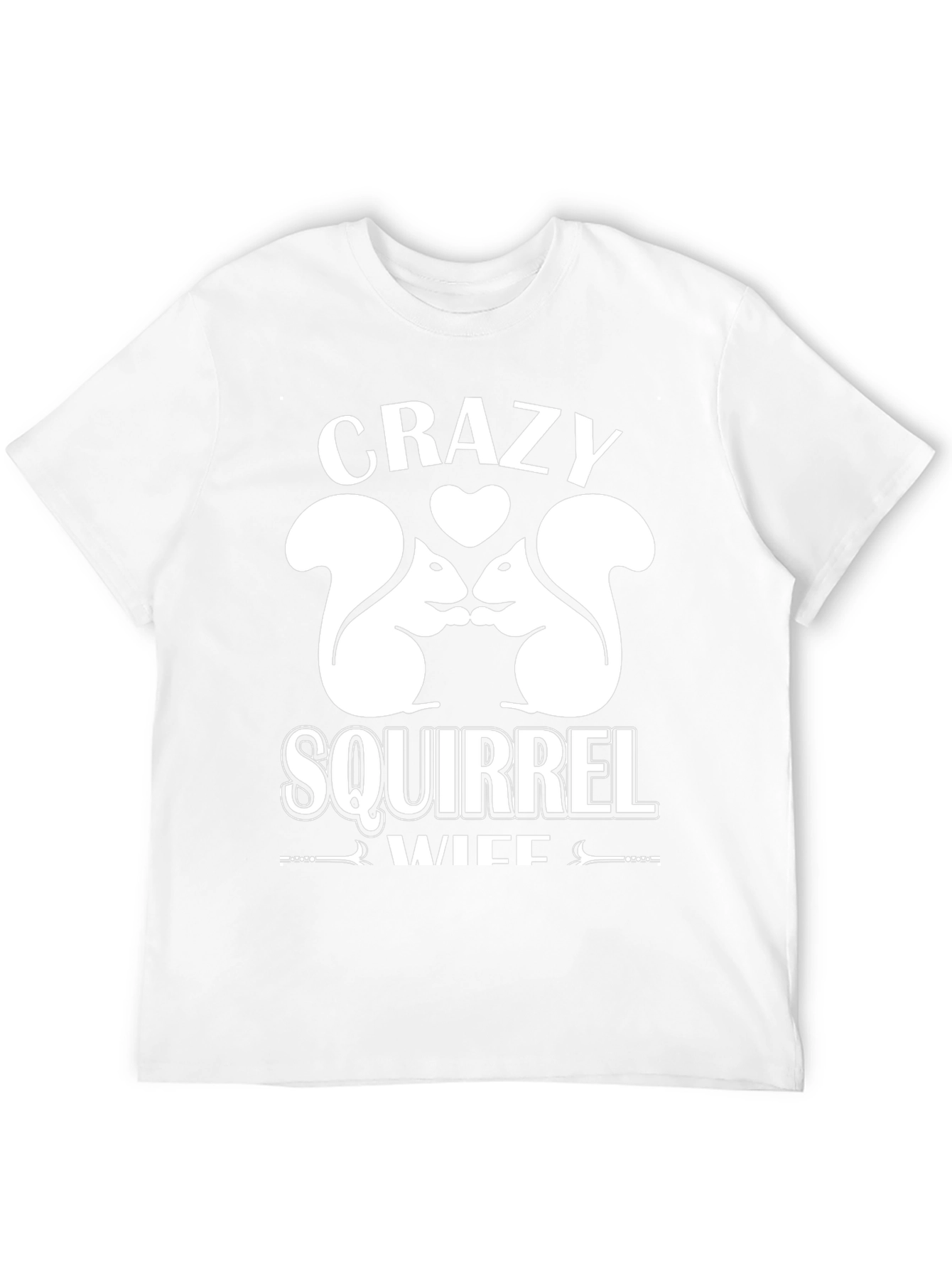 Crazy Squirrel Wife Graphic Tee