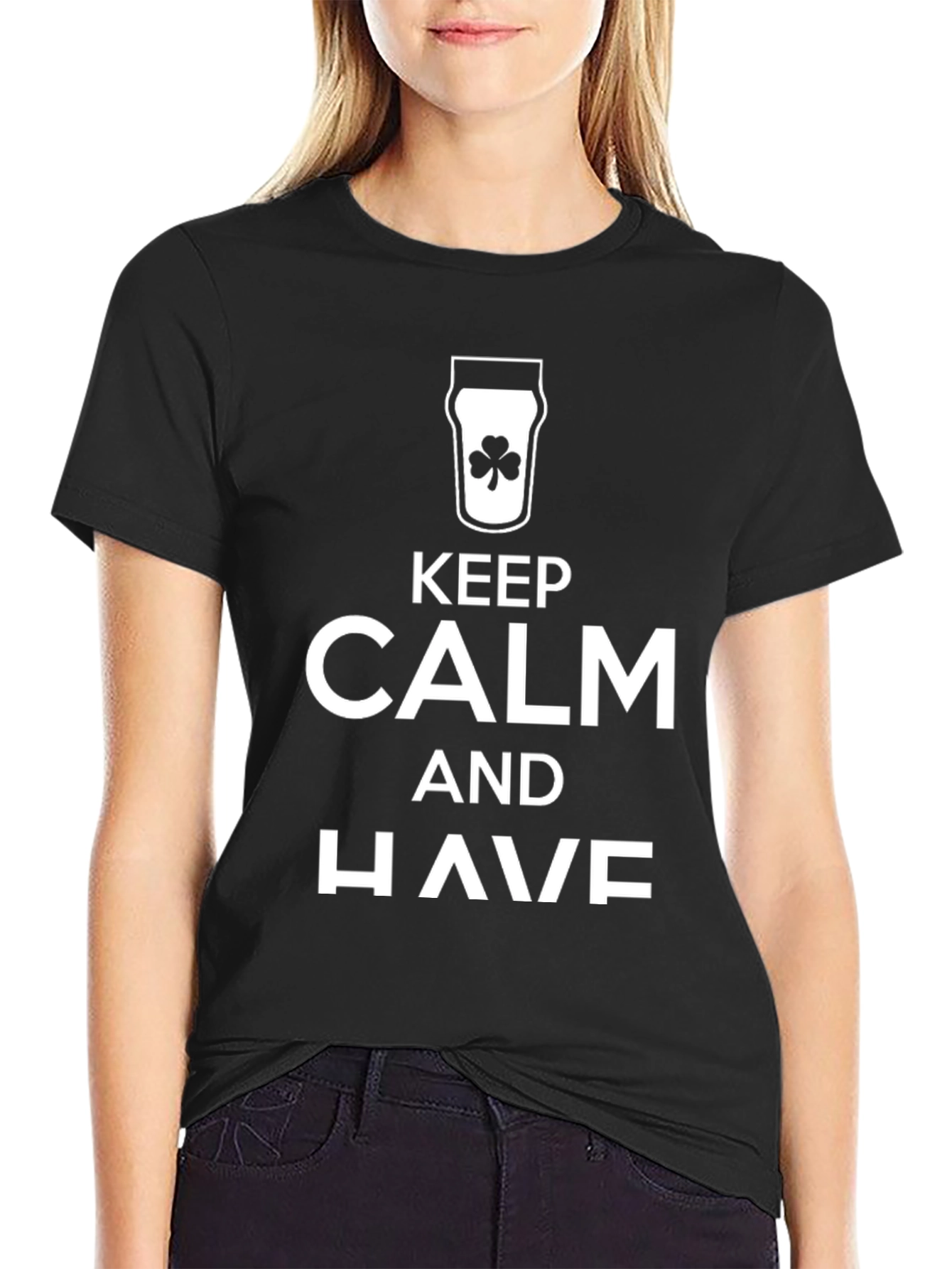 Keep Calm St. Patricks Day Graphic Tee