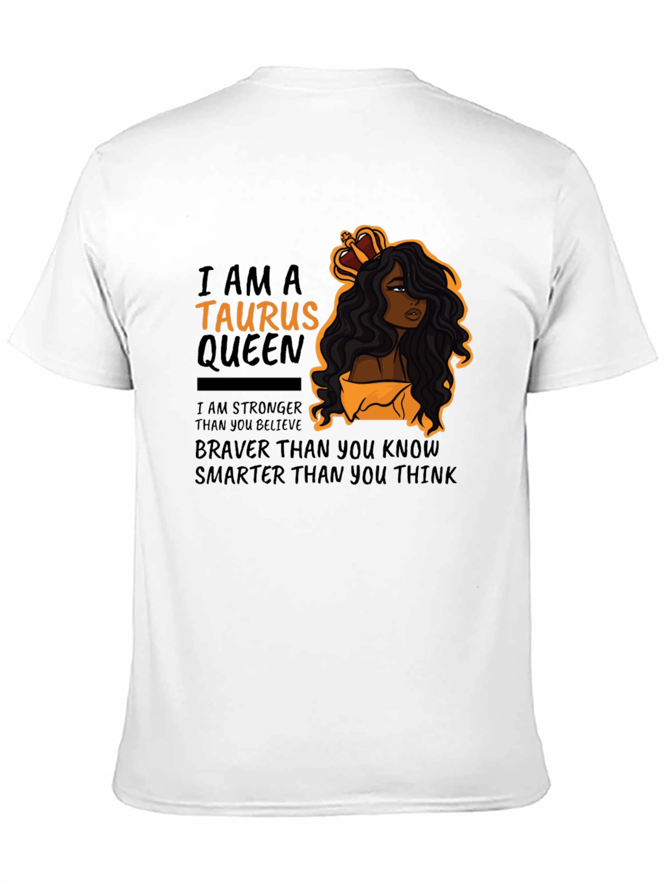 Taurus Queen Black T-Shirt