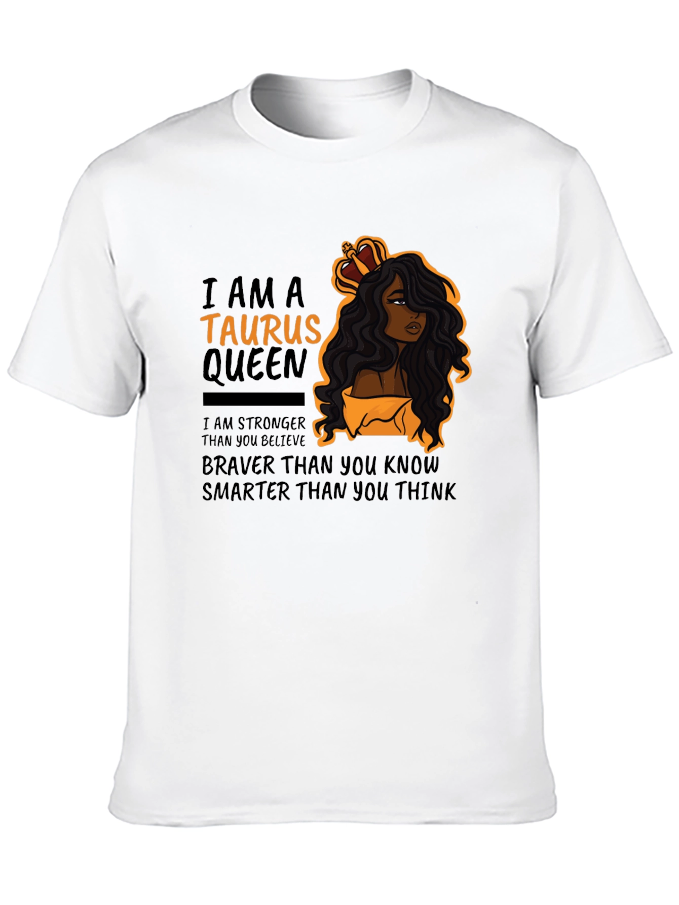 Taurus Queen Black T-Shirt