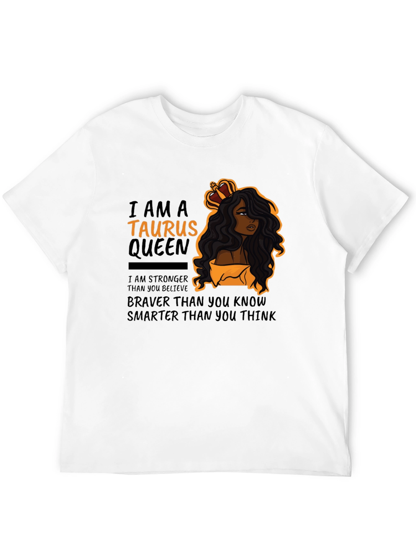 Taurus Queen Black T-Shirt