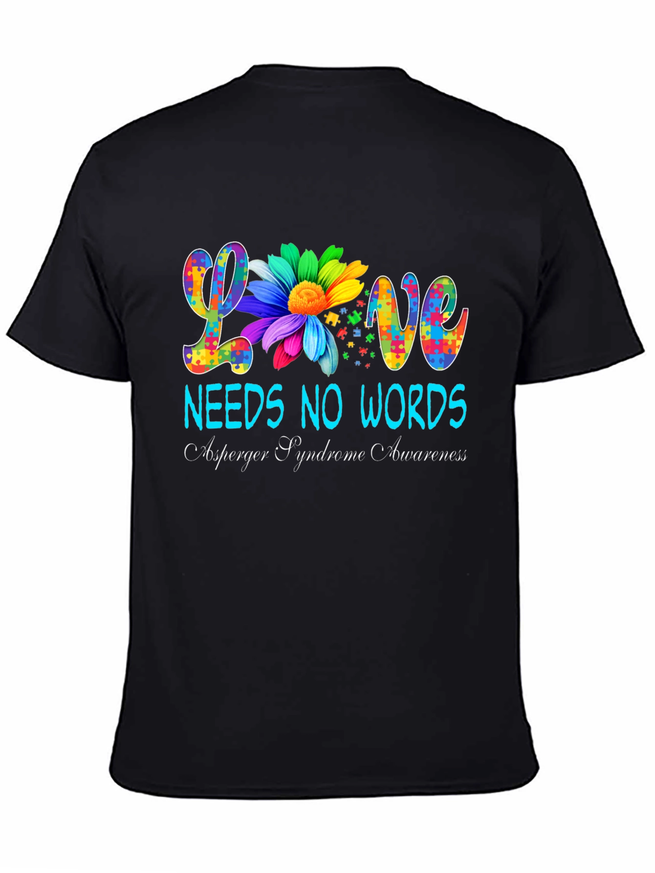 Love Needs No Words Autism Awareness T-Shirt