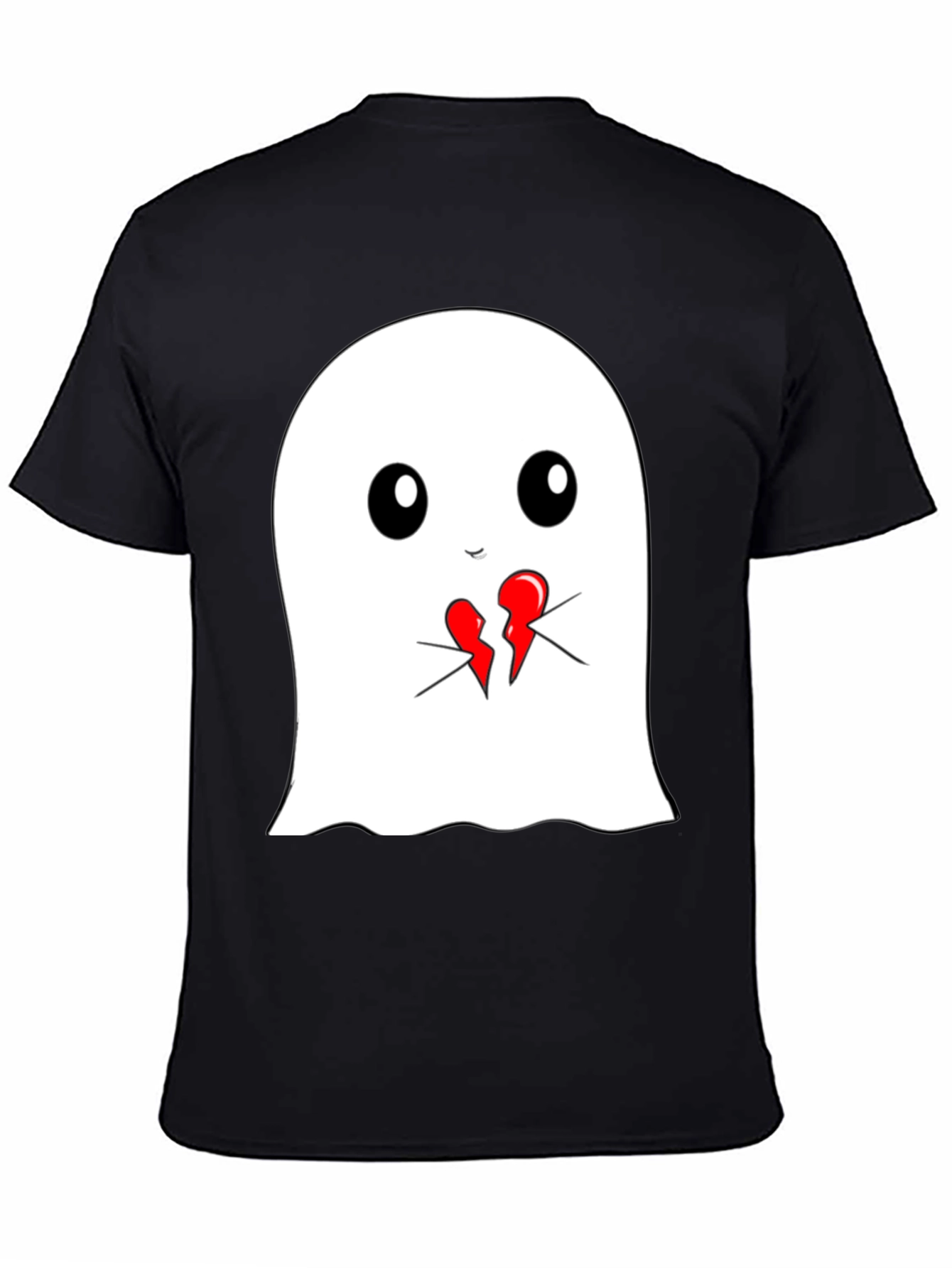 Ghost Heartbreak Graphic Tee - Soft Cotton T-Shirt