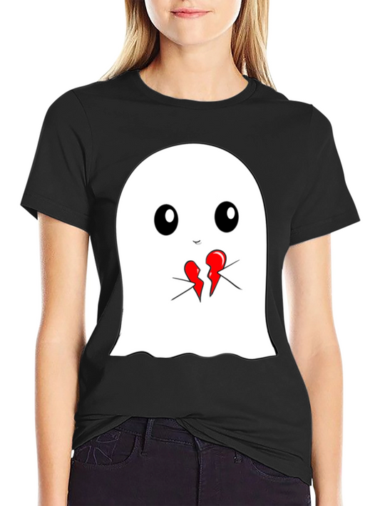 Ghost Heartbreak Graphic Tee - Soft Cotton T-Shirt