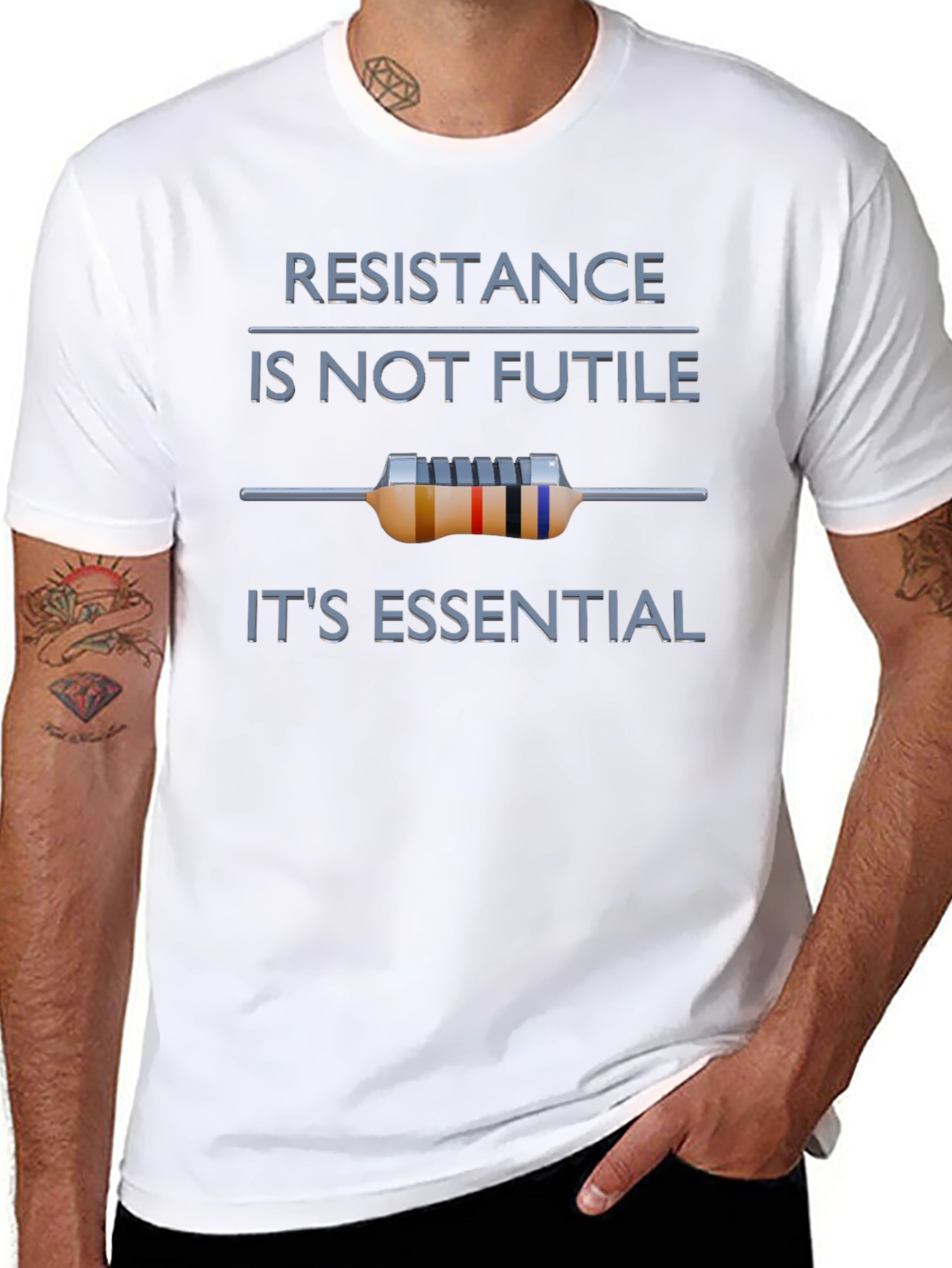 Resistance is Not Futile Funny T-Shirt