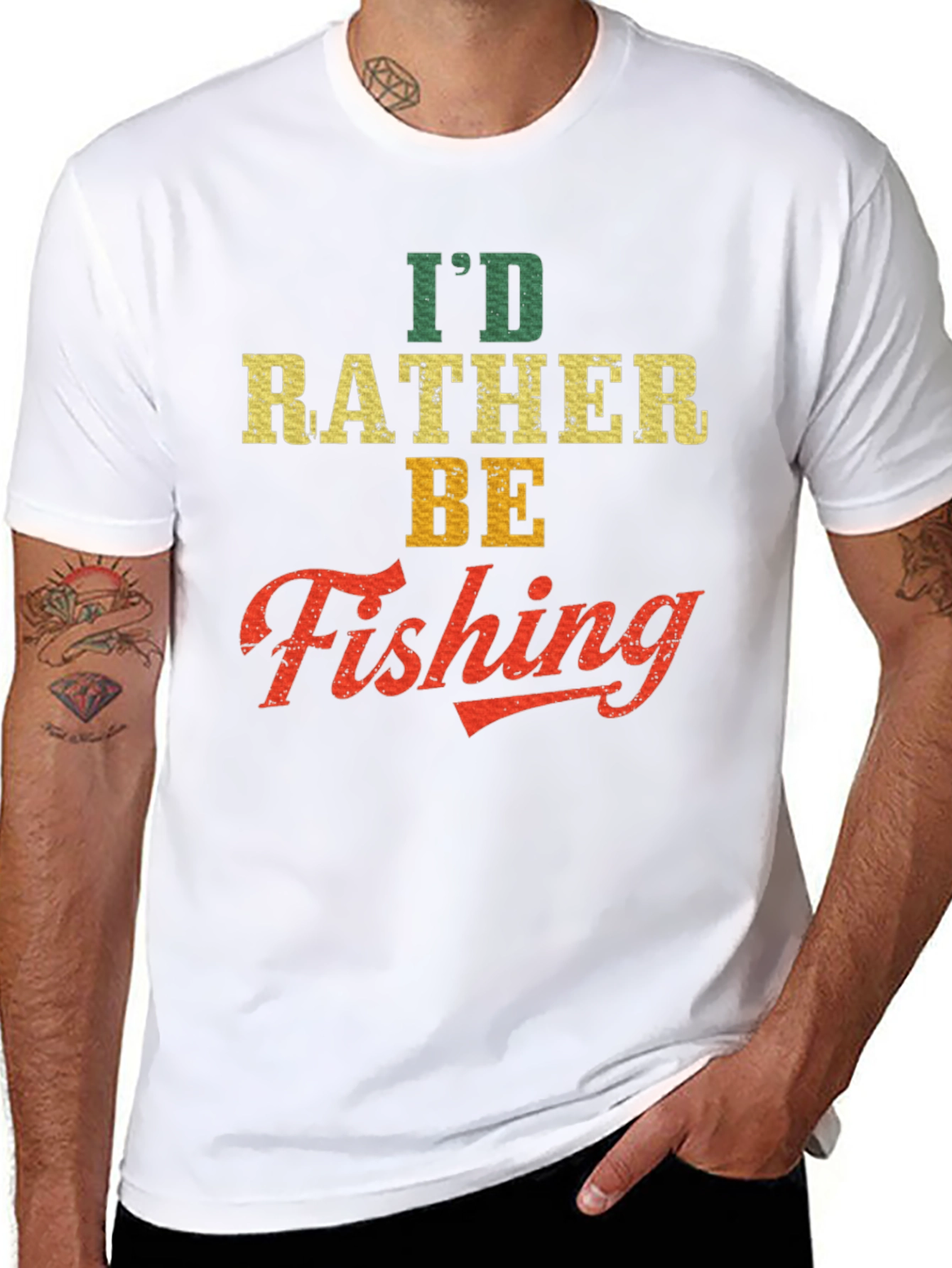 Id Rather Be Fishing T-Shirt