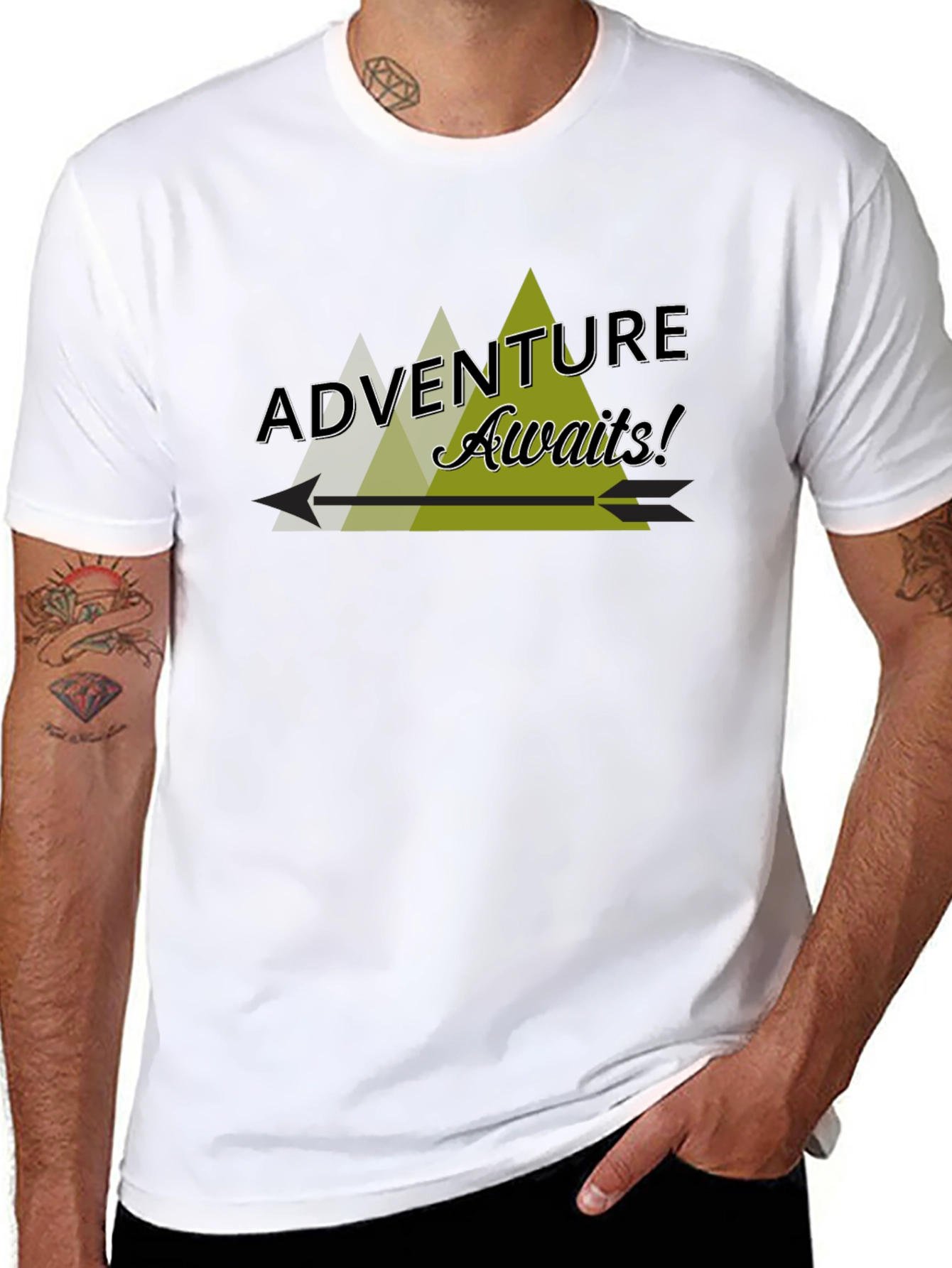 Adventure Awaits Graphic T-Shirt