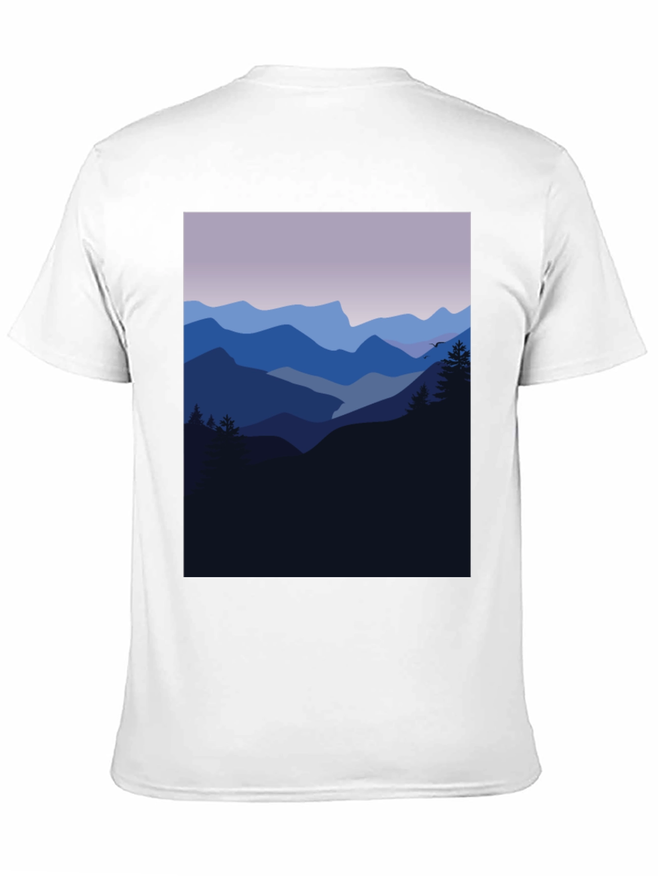 Mountain Vista Graphic Tee - Black