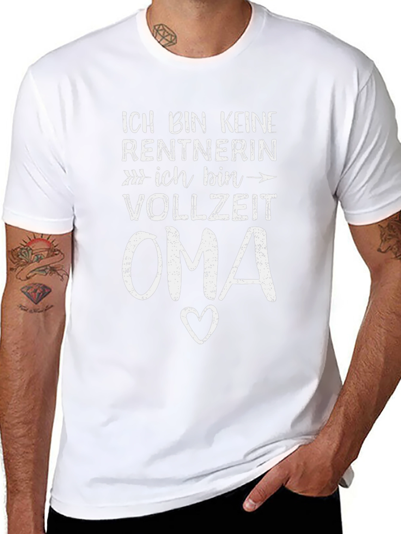 Ich Bin Keine Rentnerin Full-Time Oma T-Shirt