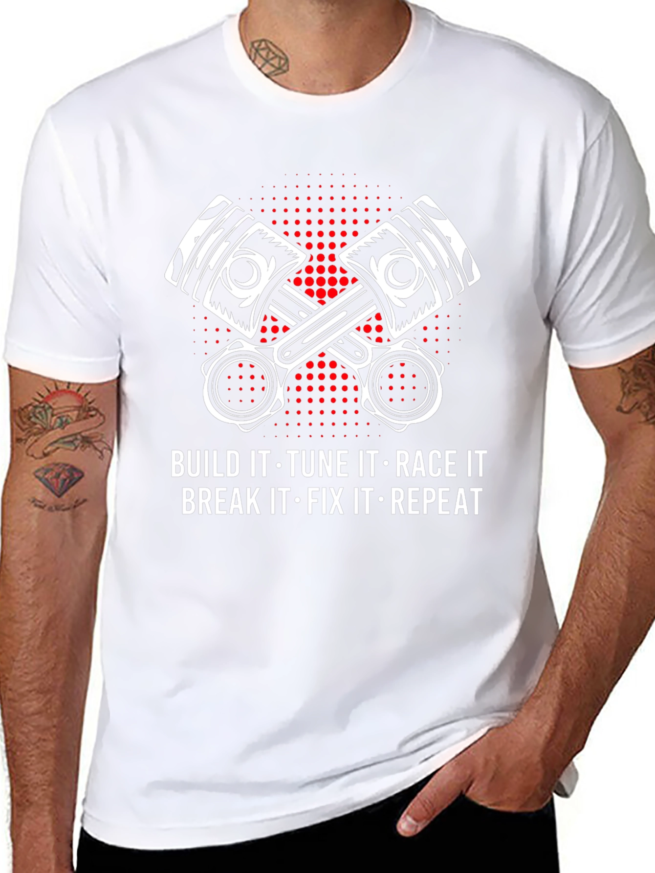 Build It Tune It Race It T-Shirt