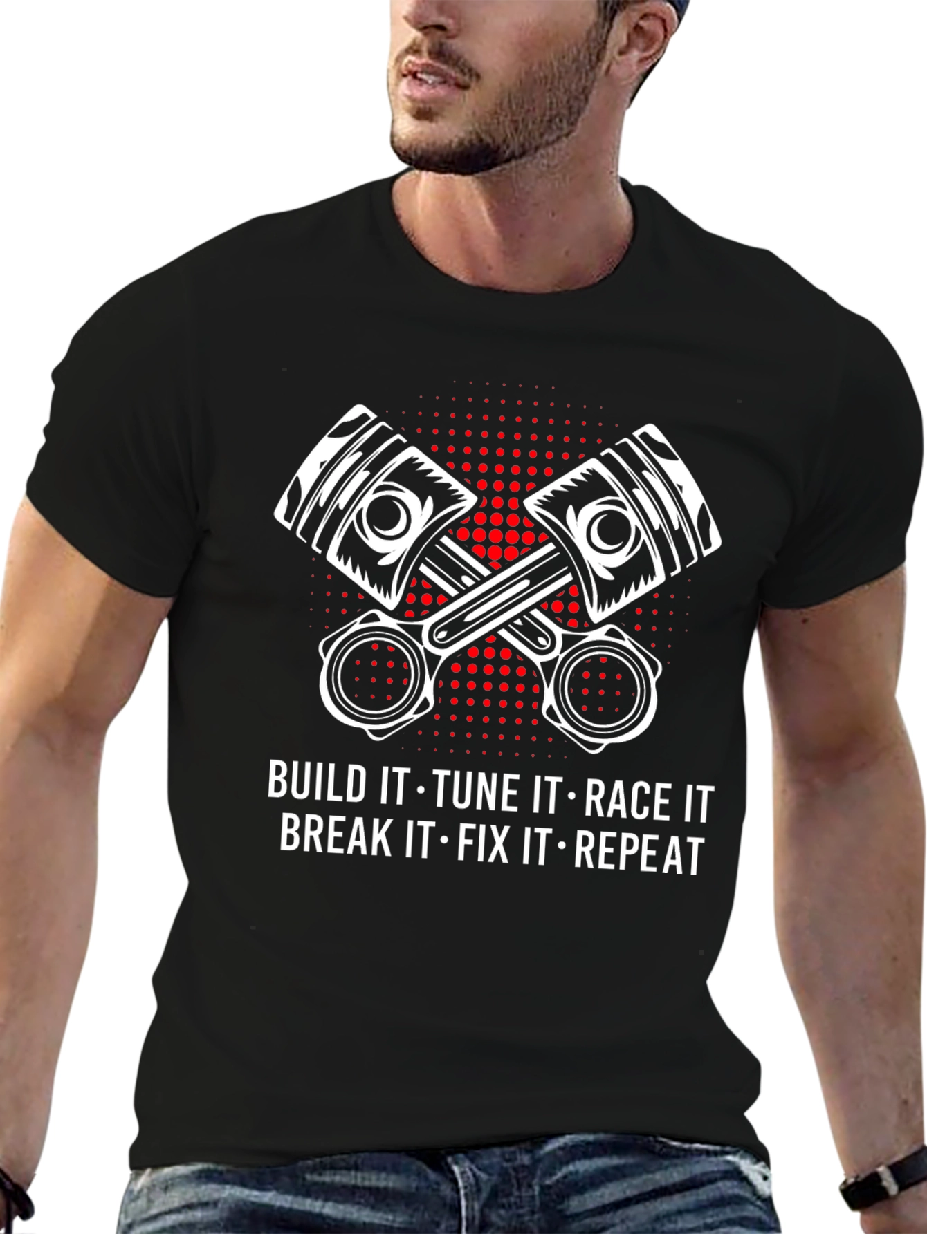 Build It Tune It Race It T-Shirt