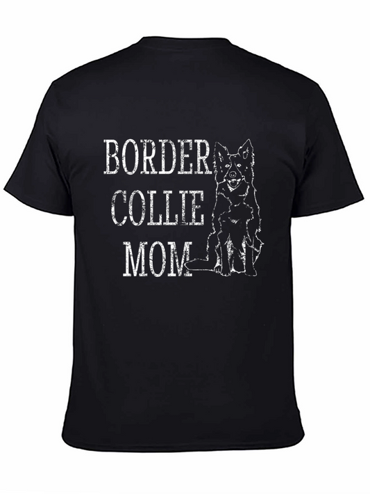 Border Collie Mom T-Shirt - Cute Dog Lover Tee