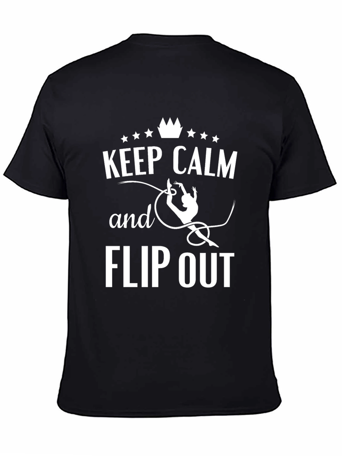 Keep Calm and Flip Out Gymnastics T-Shirt