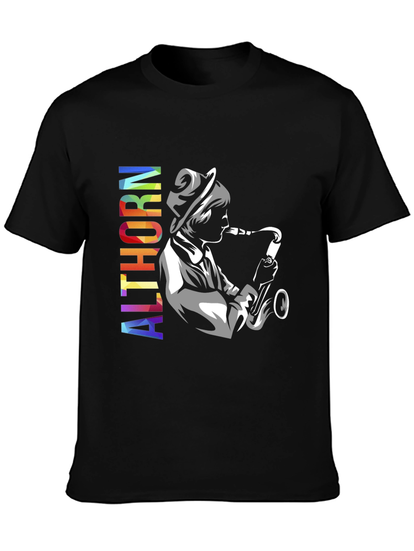 Althorn Saxophone Player Graphic T-Shirt