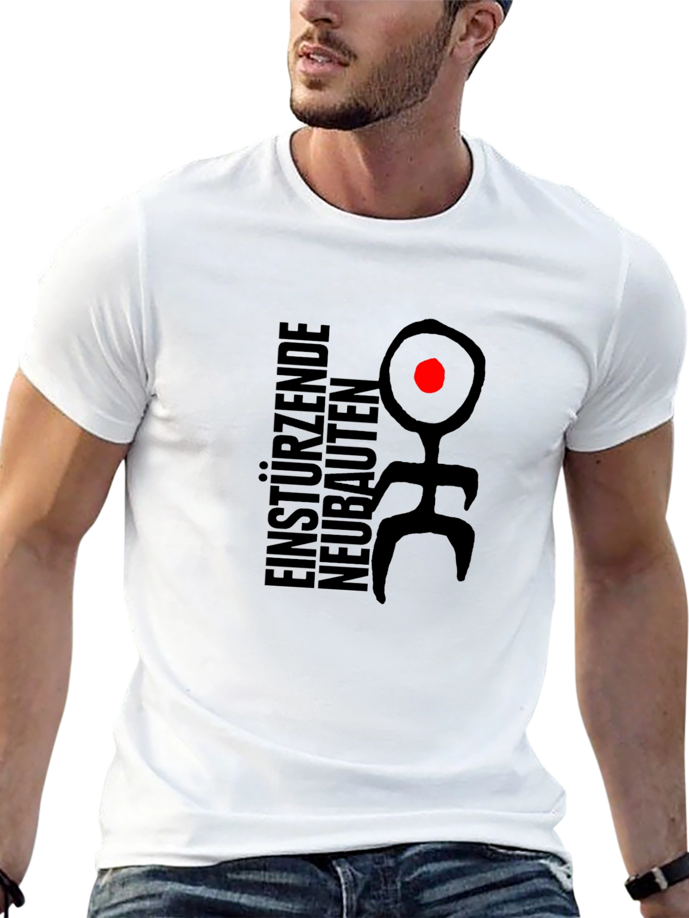 Einstürzende Neubauten Graphic Tee - Black Cotton