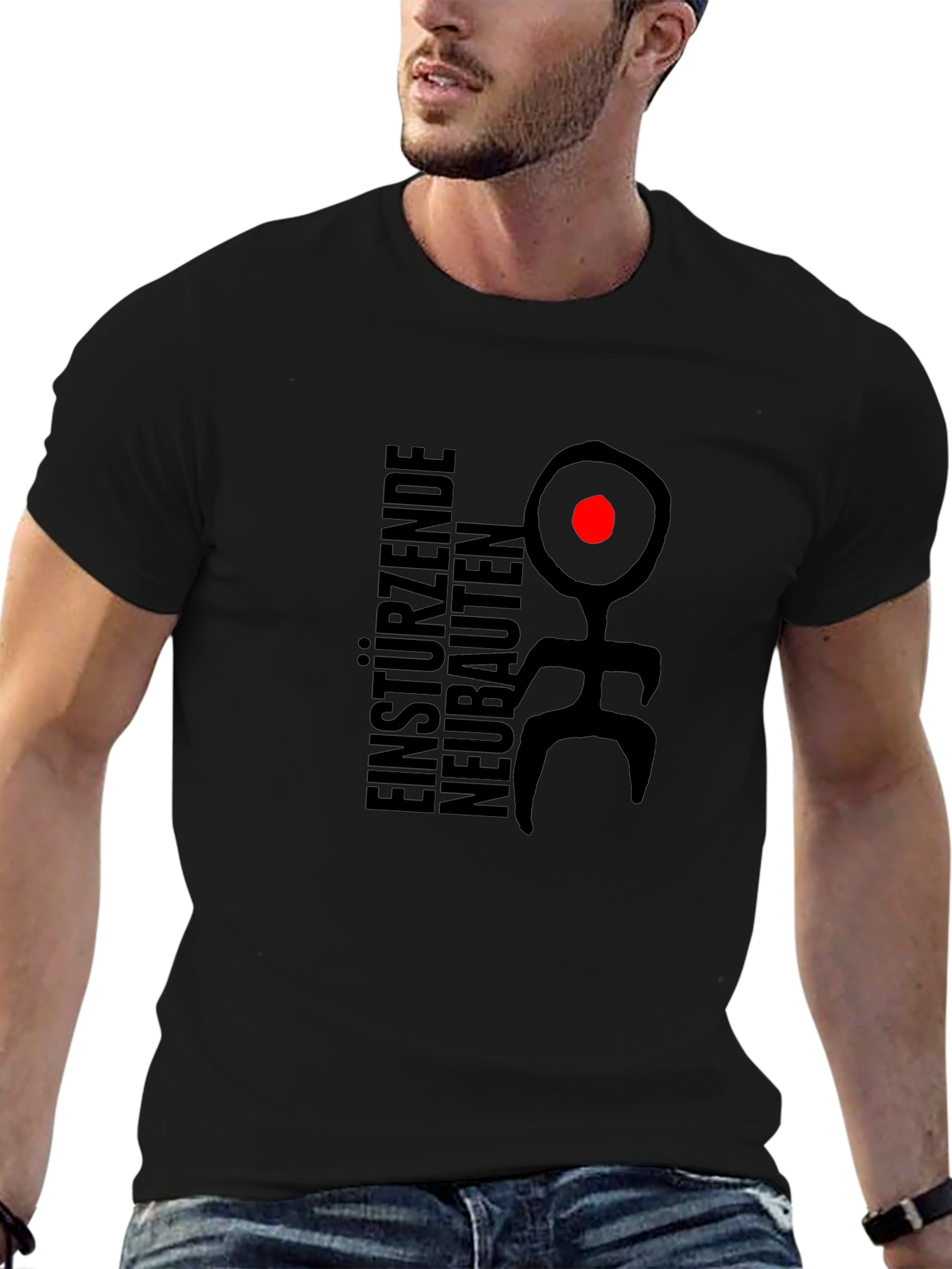 Einstürzende Neubauten Graphic Tee - Black Cotton