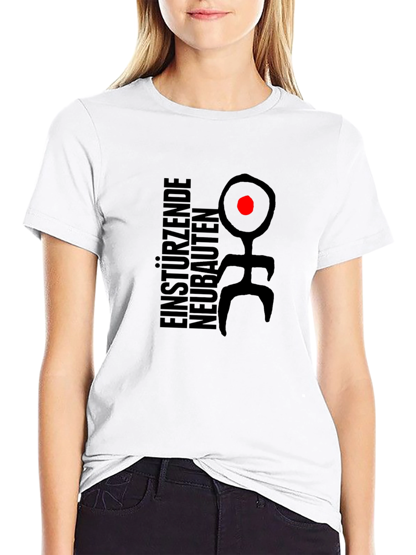 Einstürzende Neubauten Graphic Tee - Black Cotton