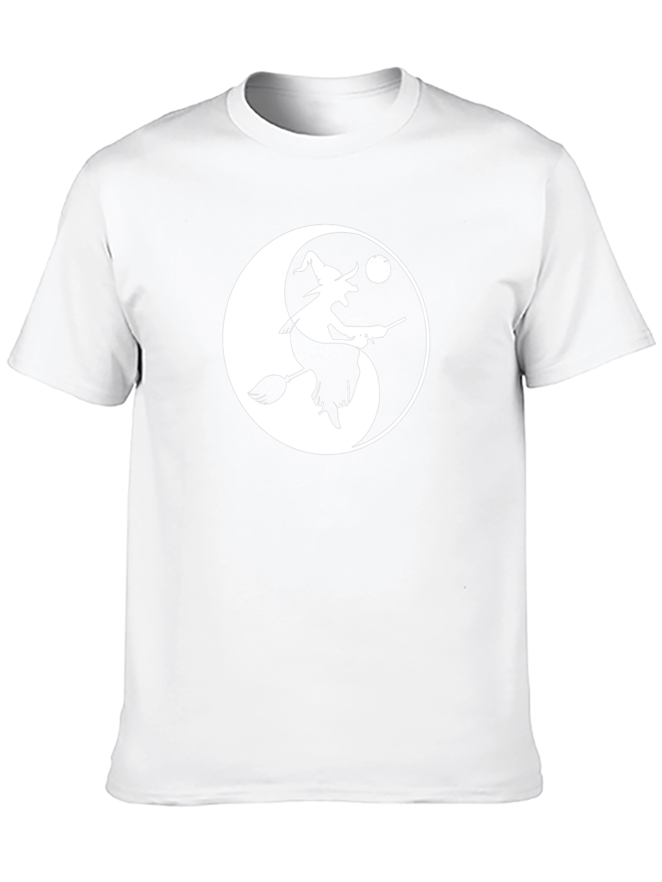 Yin Yang Witch T-Shirt - Halloween Style