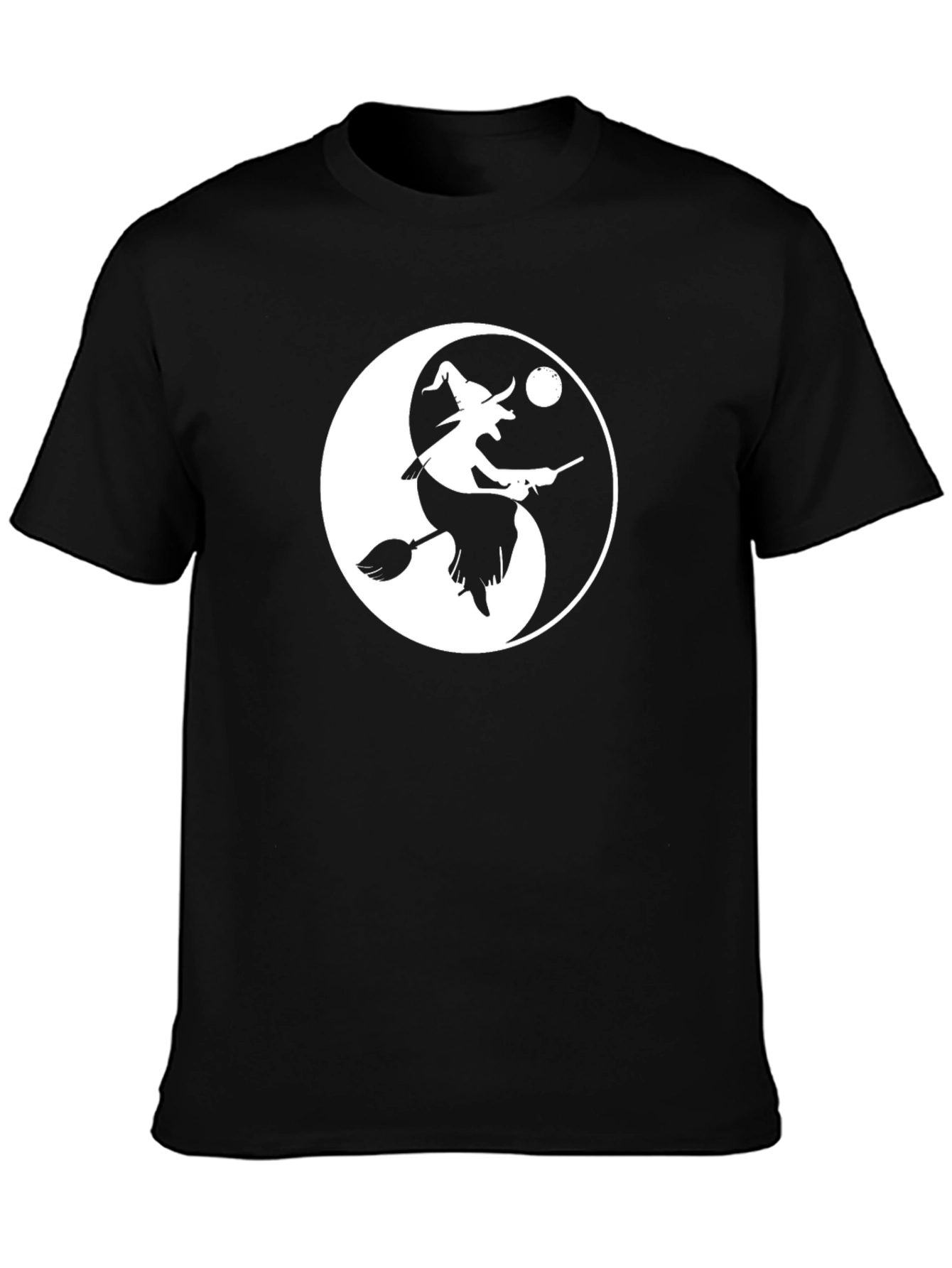 Yin Yang Witch T-Shirt - Halloween Style