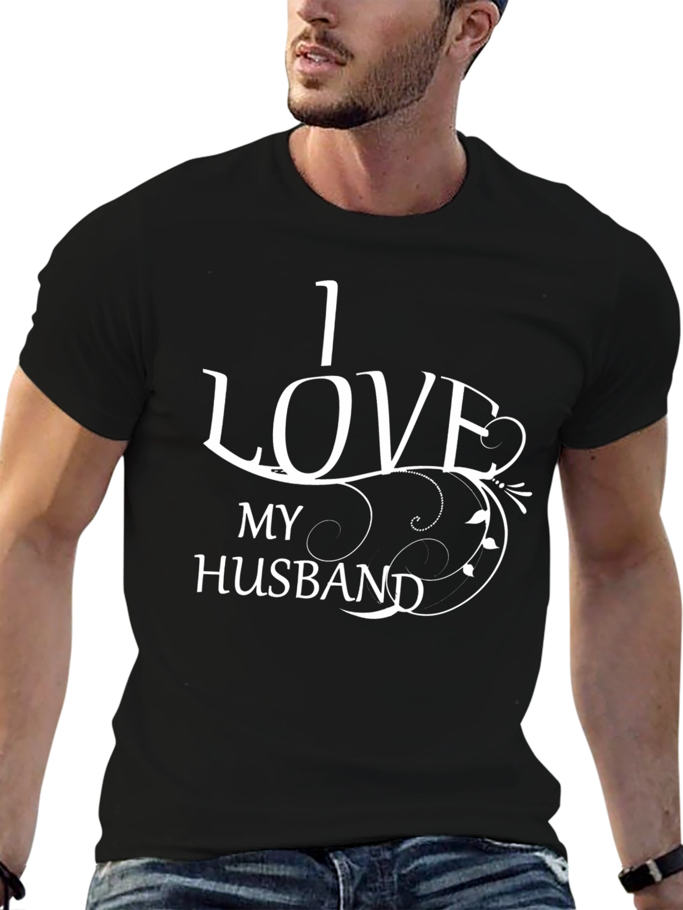 I Love My Husband Graphic T-Shirt