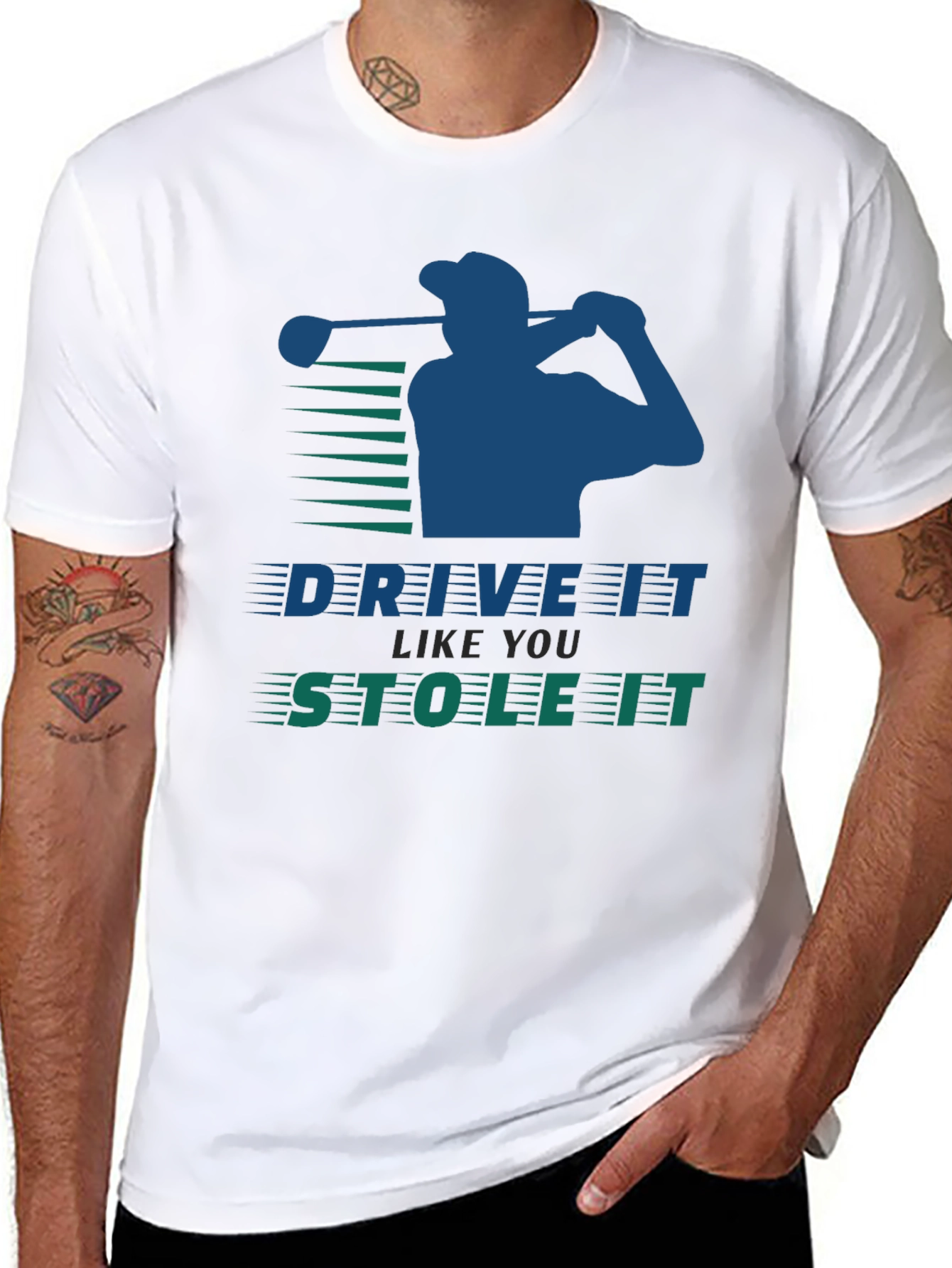 Drive It Like You Stole It Golf Tee