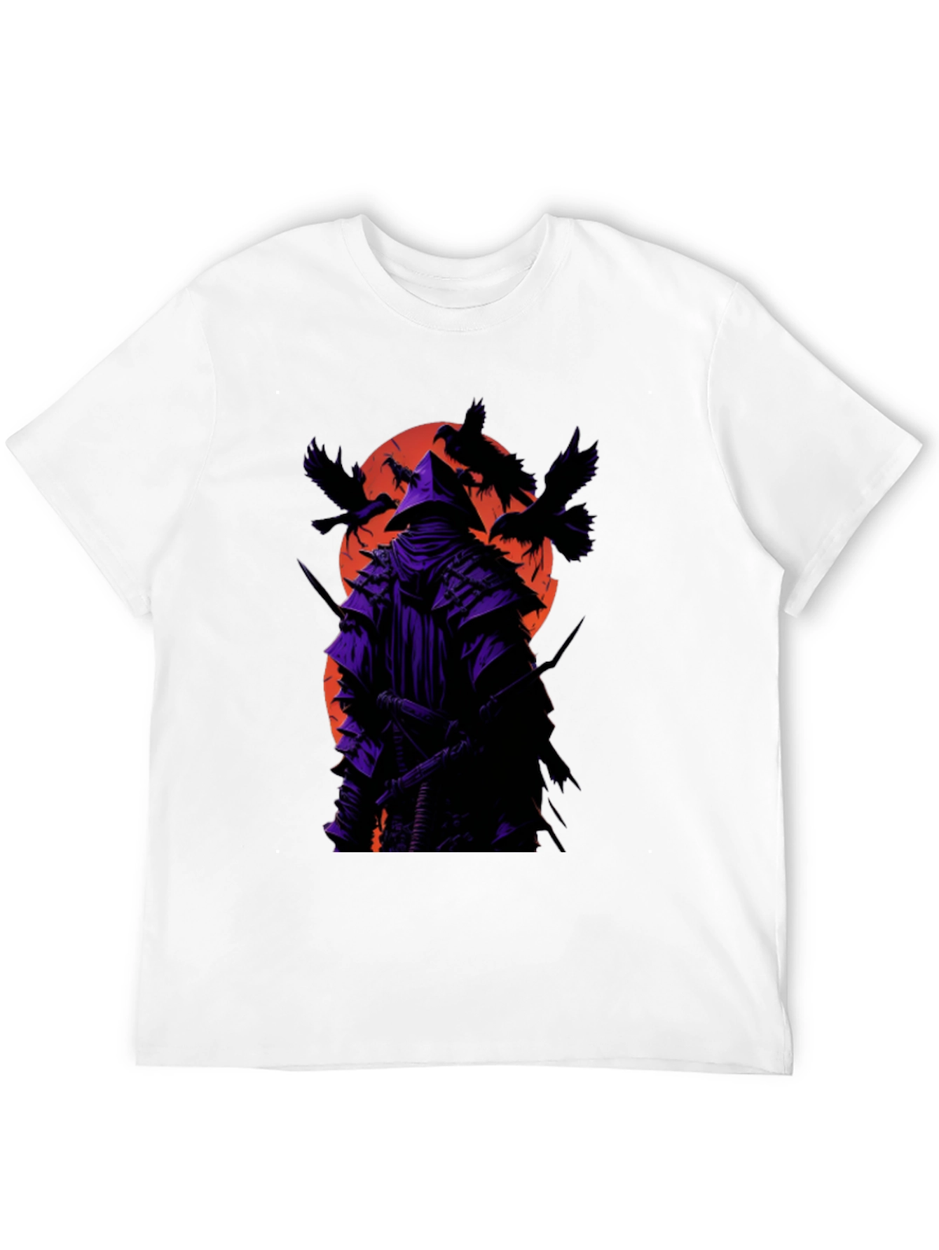 Samurai Raven Black T-Shirt