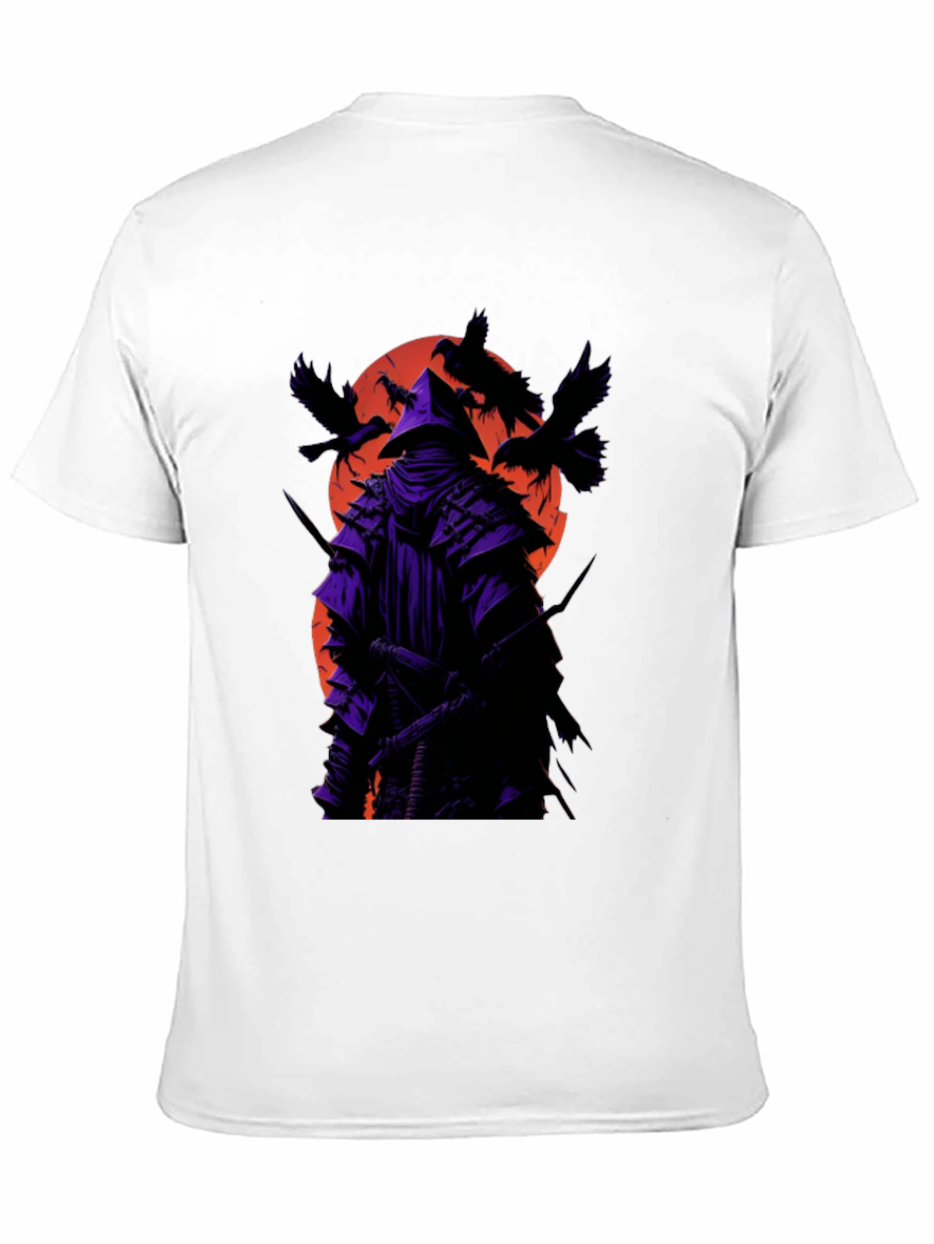 Samurai Raven Black T-Shirt