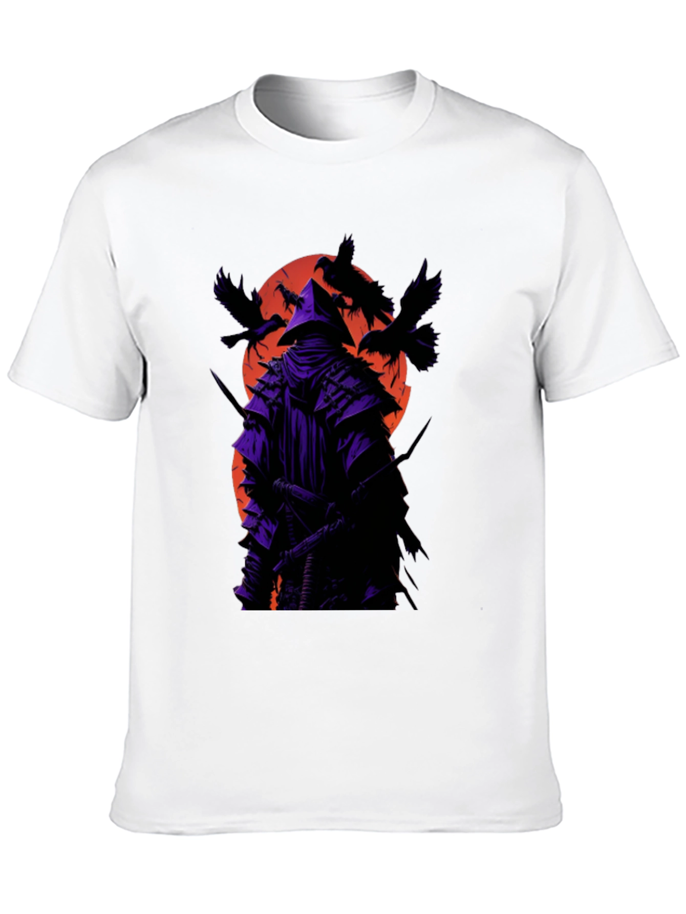 Samurai Raven Black T-Shirt