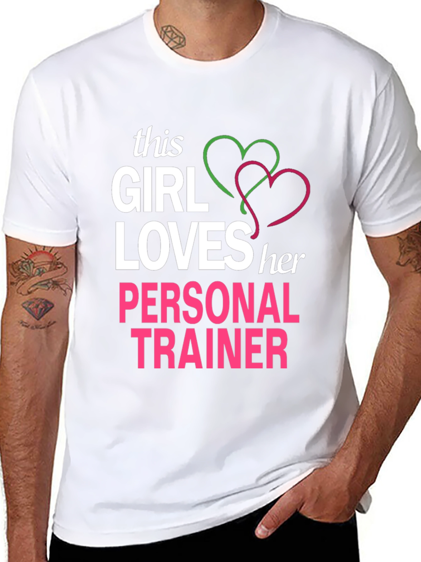 Girl Loves Personal Trainer Tee
