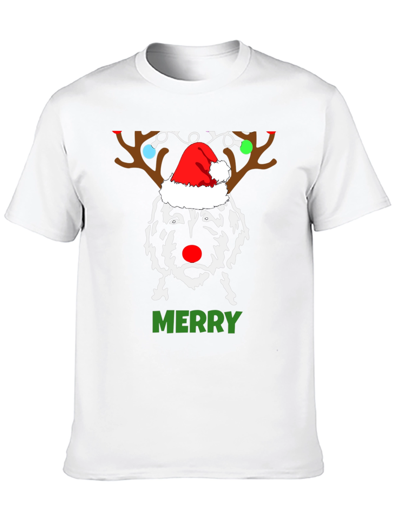 Reindeer Dog Christmas T-Shirt
