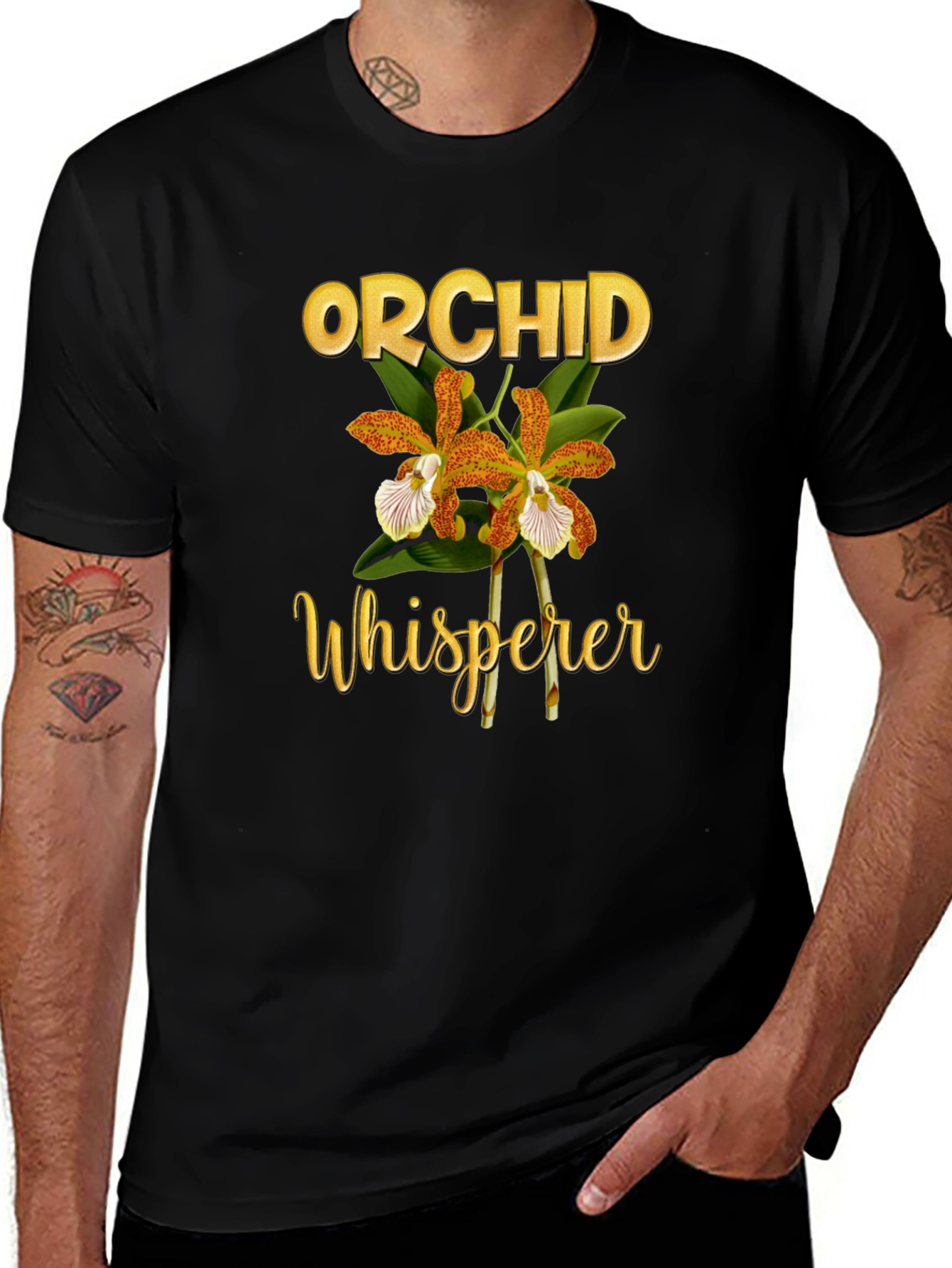 Orchid Whisperer Graphic Tee