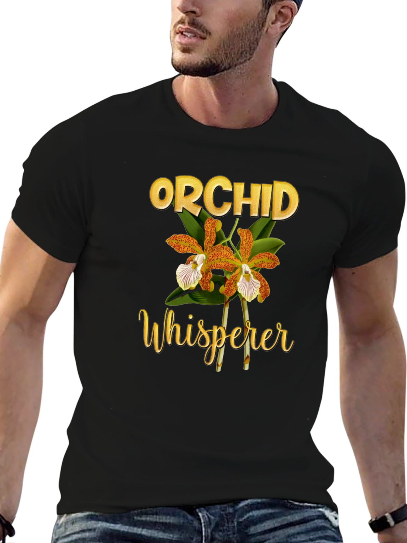 Orchid Whisperer Graphic Tee