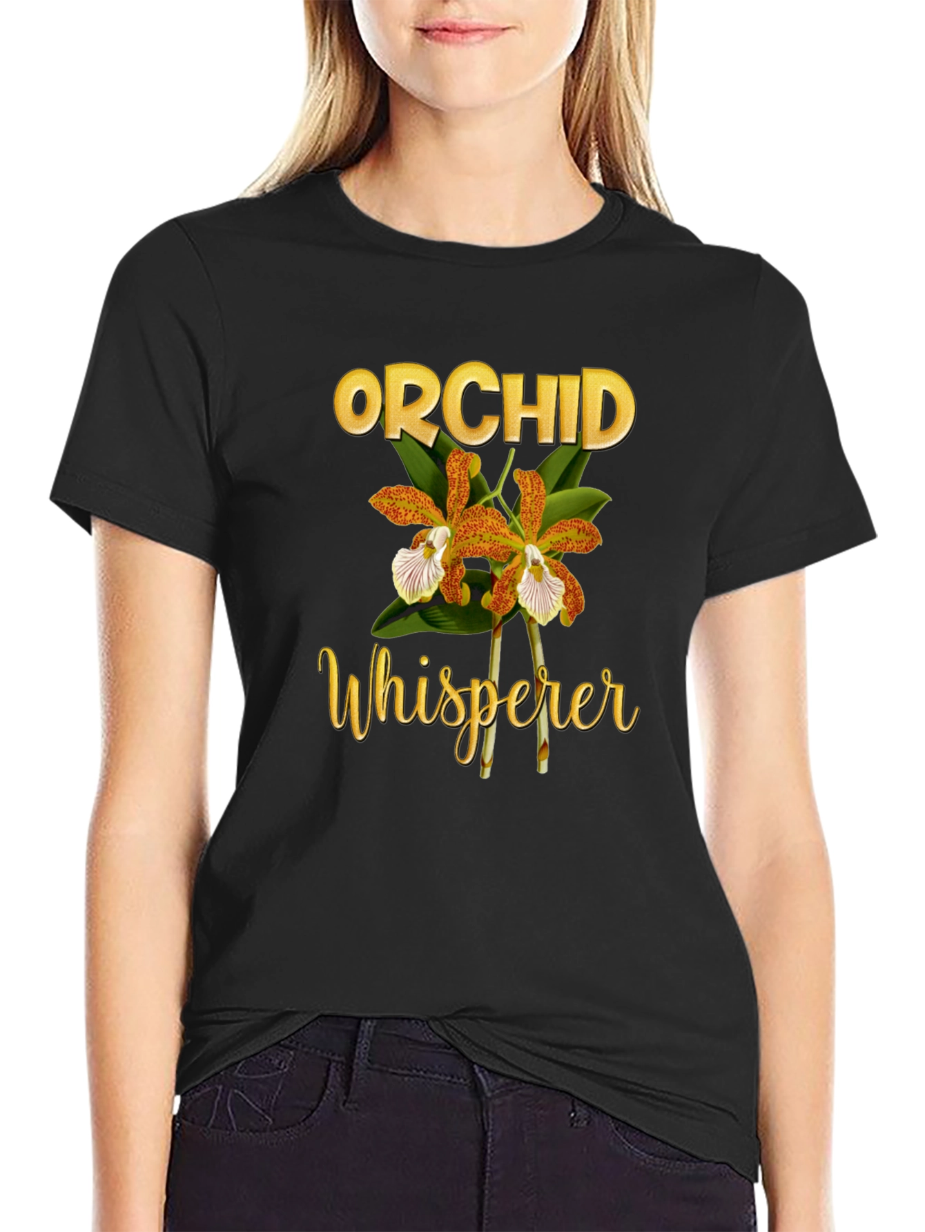 Orchid Whisperer Graphic Tee