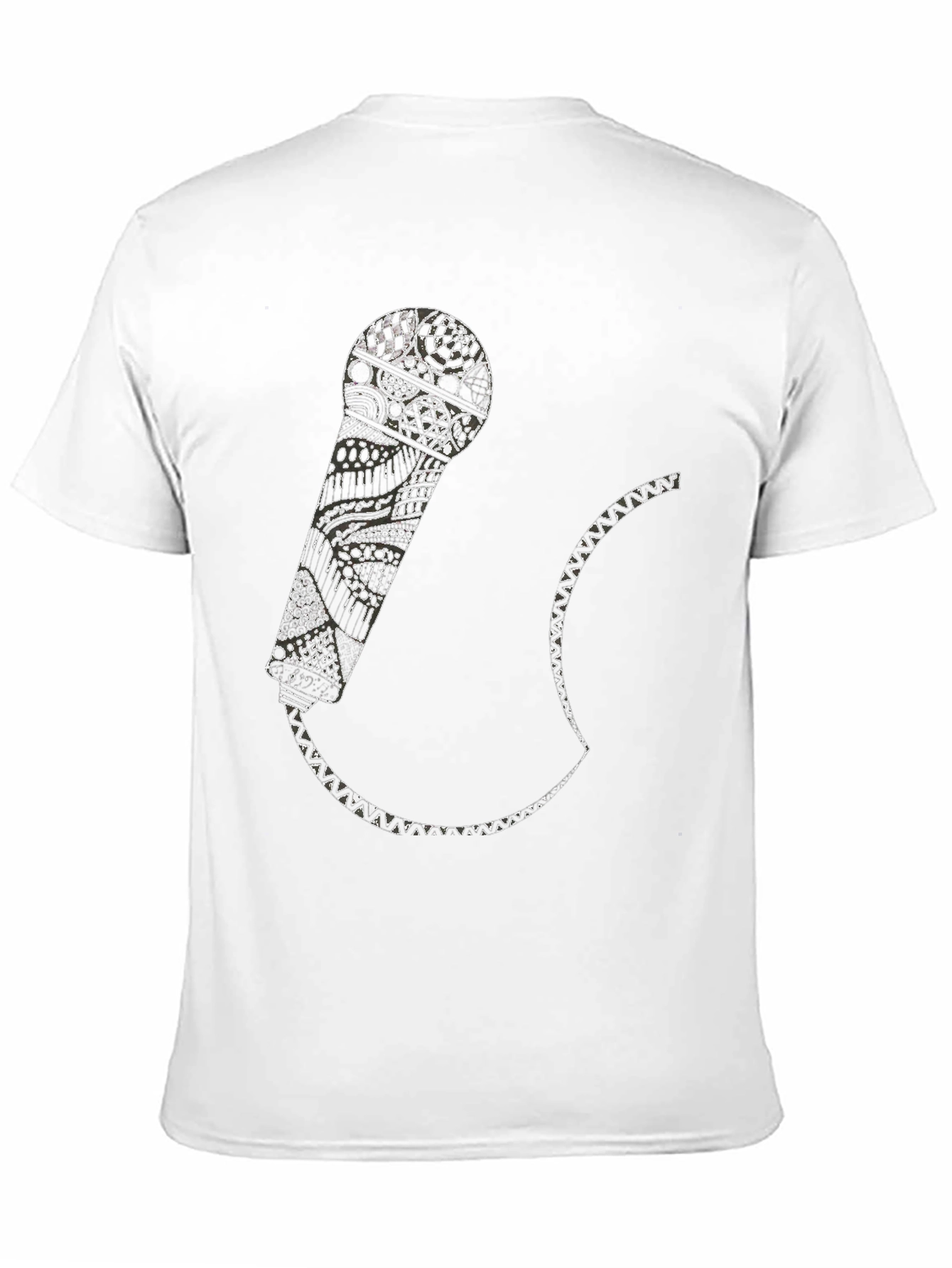 Graphic Microphone T-Shirt