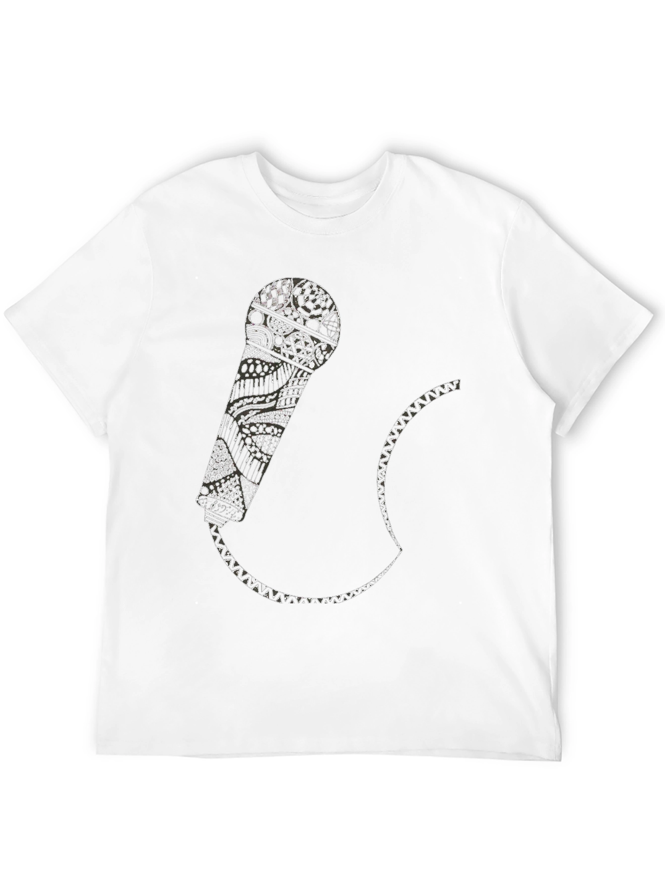 Graphic Microphone T-Shirt