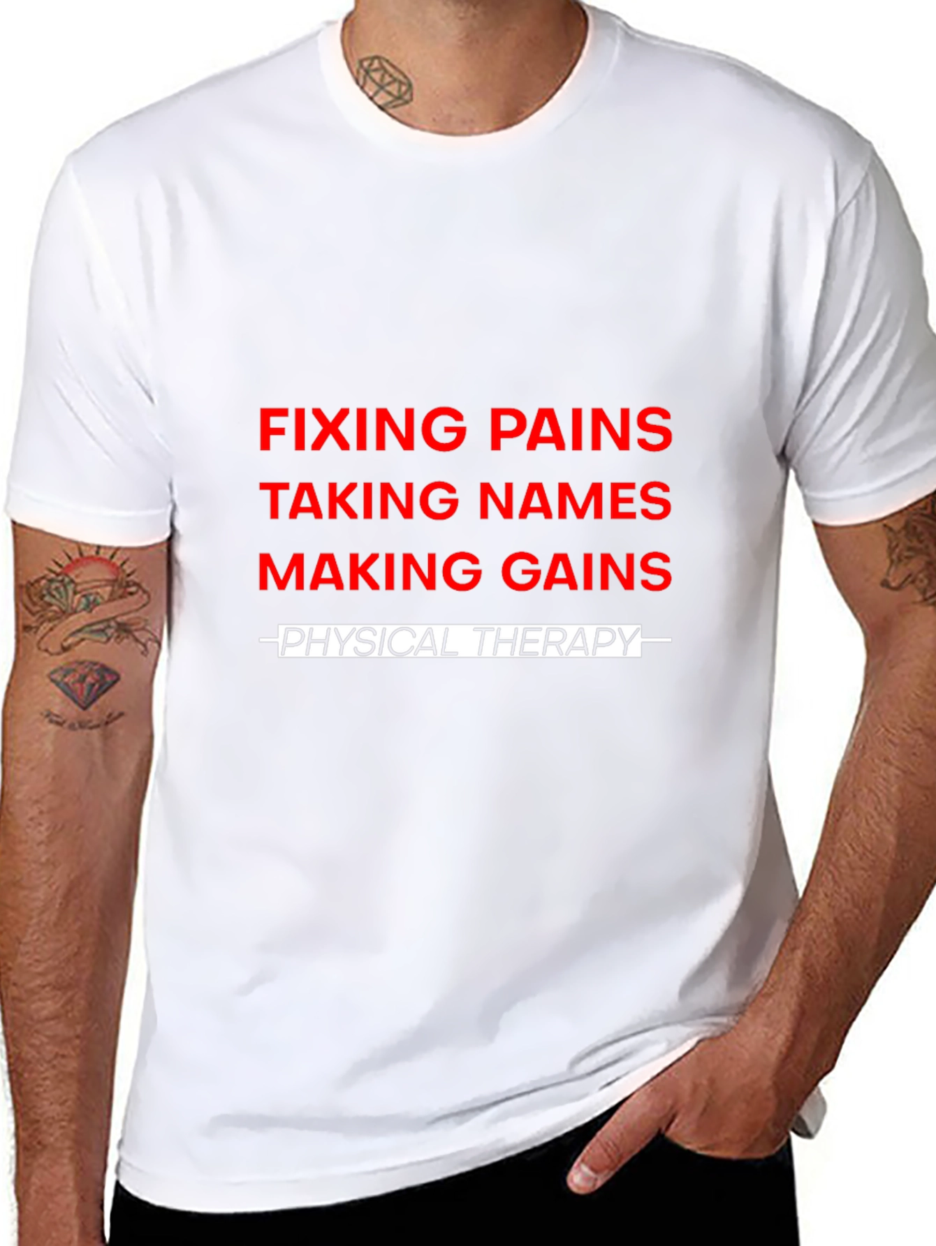 Fixing Pains Physical Therapy T-Shirt