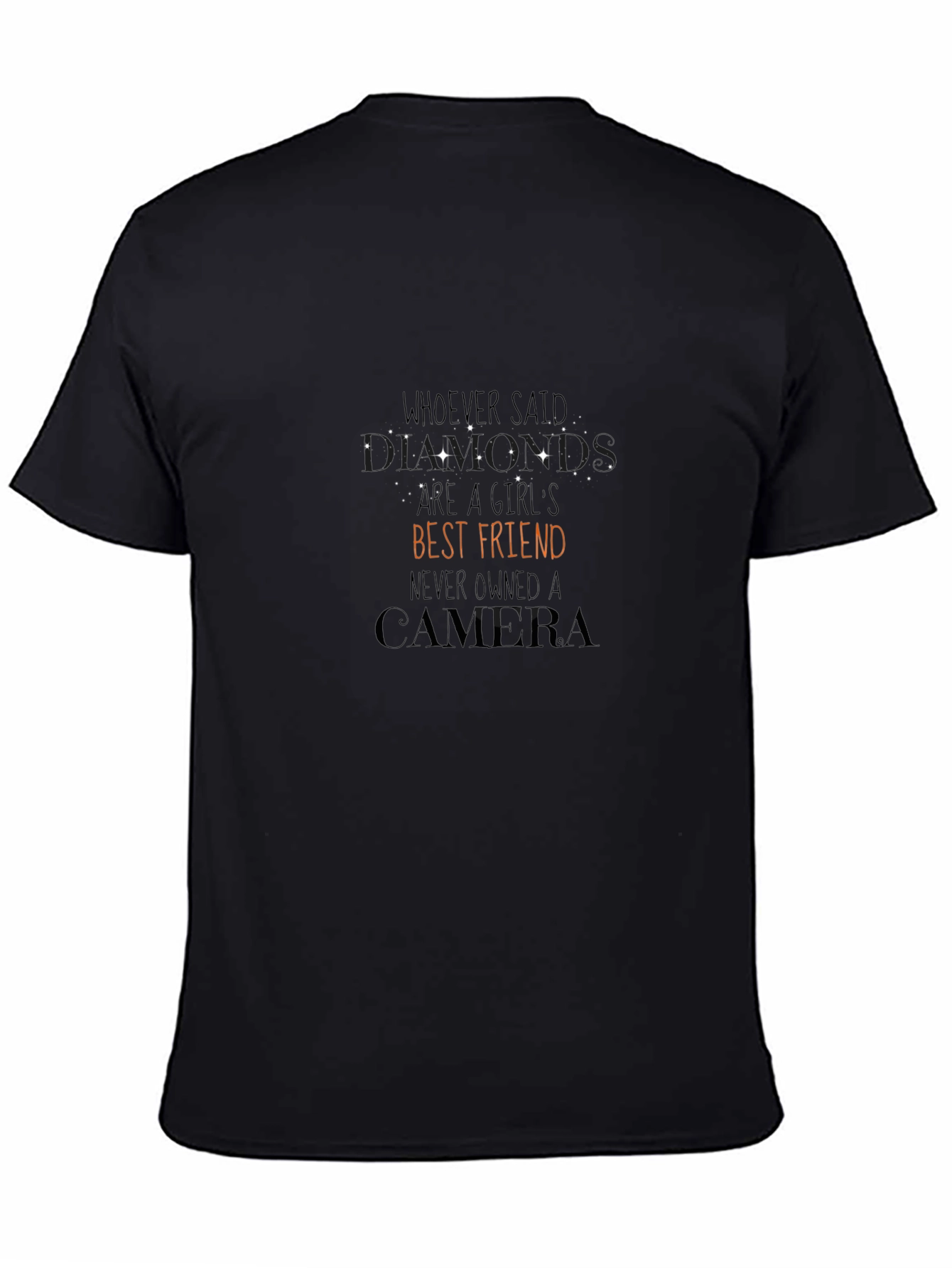 Camera is a Girls Best Friend Graphic T-Shirt