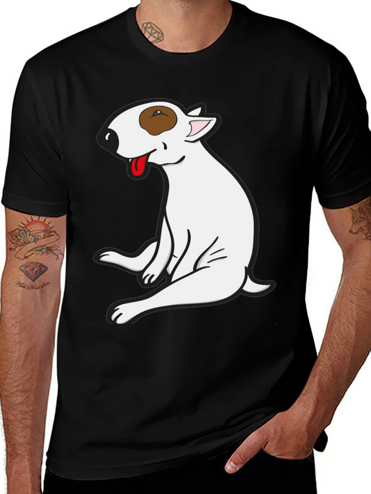 Bull Terrier Graphic Tee - Unique Dog Lover Shirt