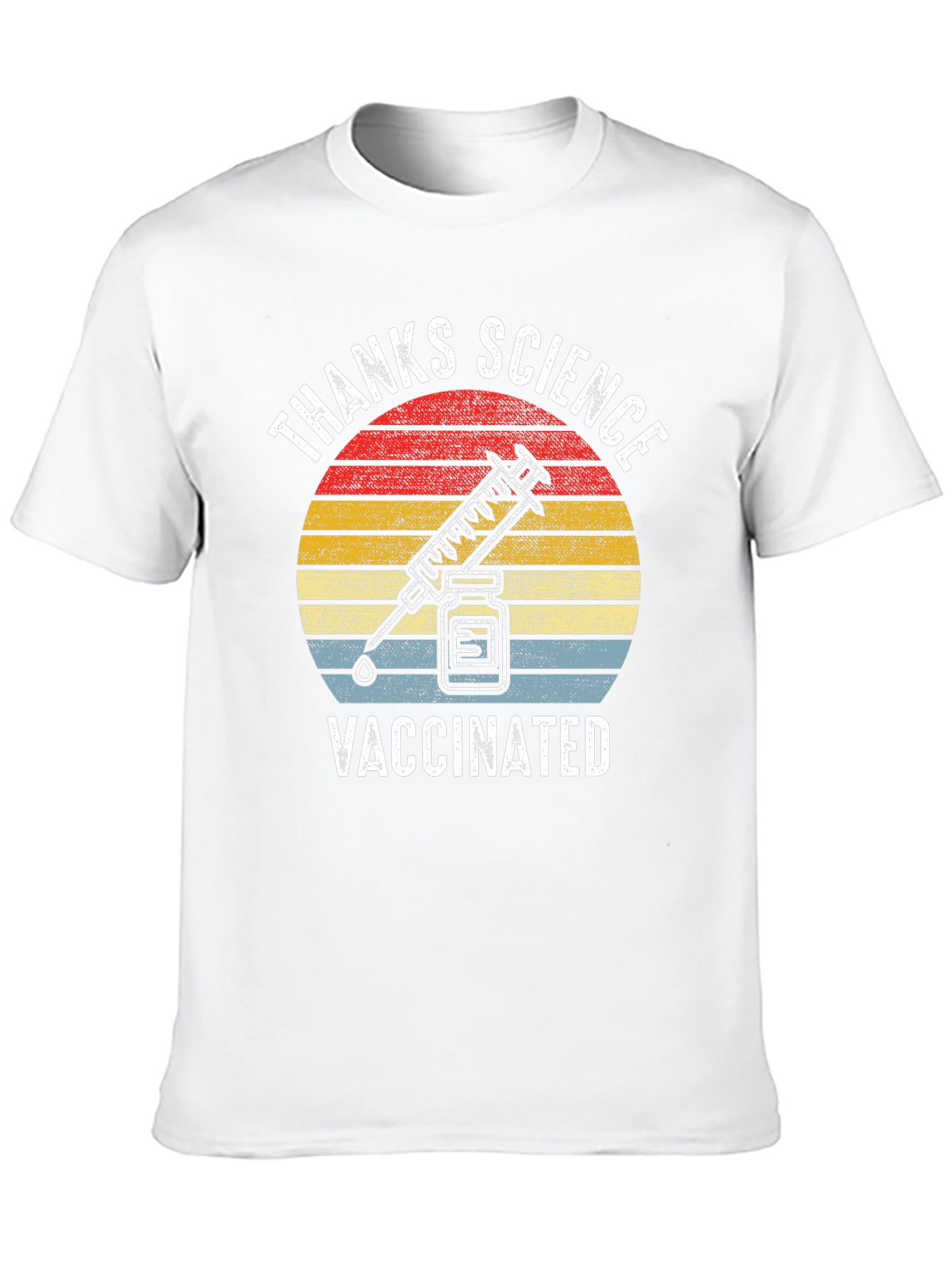 Thanks Science Vaccinated Graphic Tee