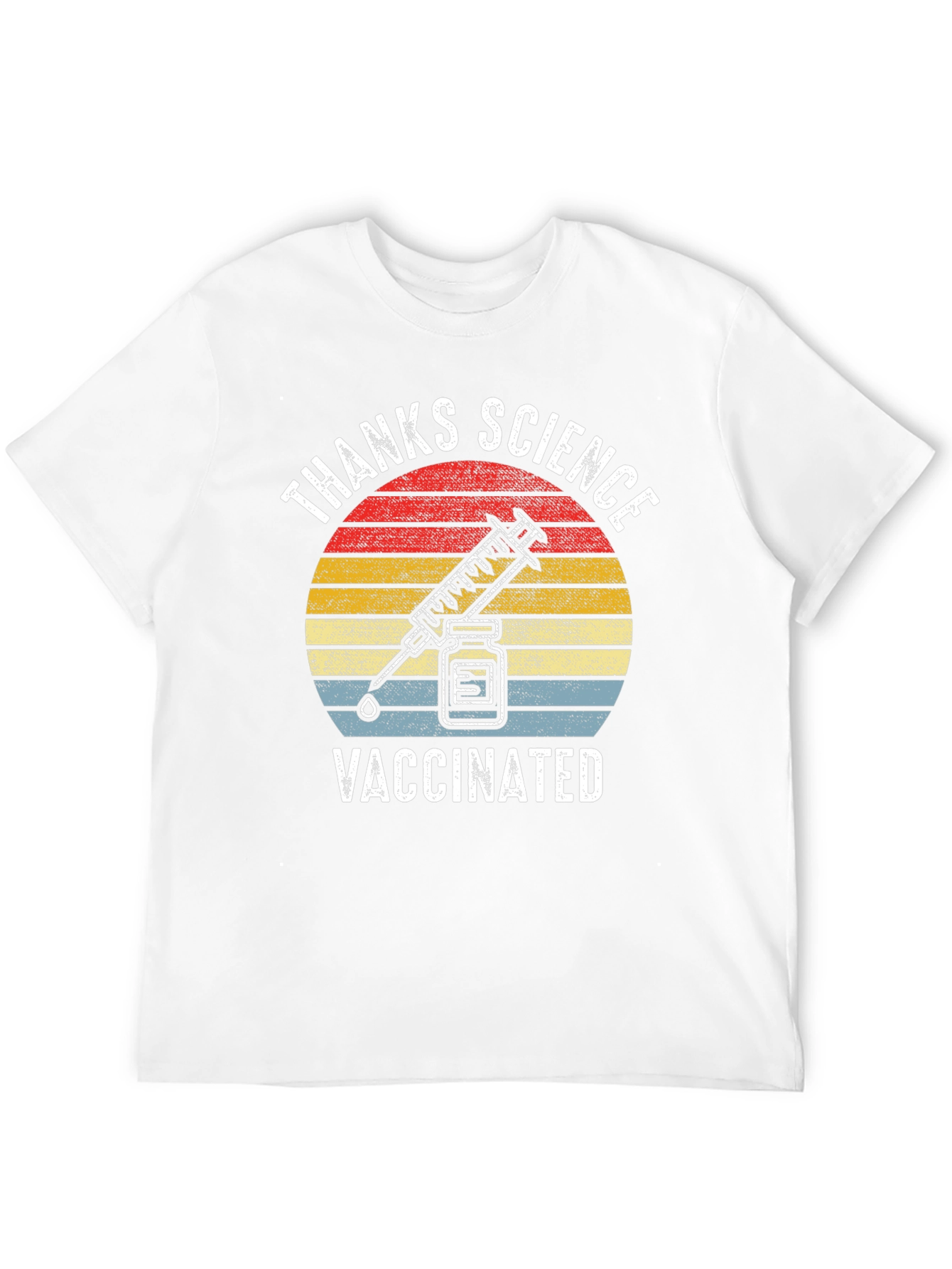 Thanks Science Vaccinated Graphic Tee