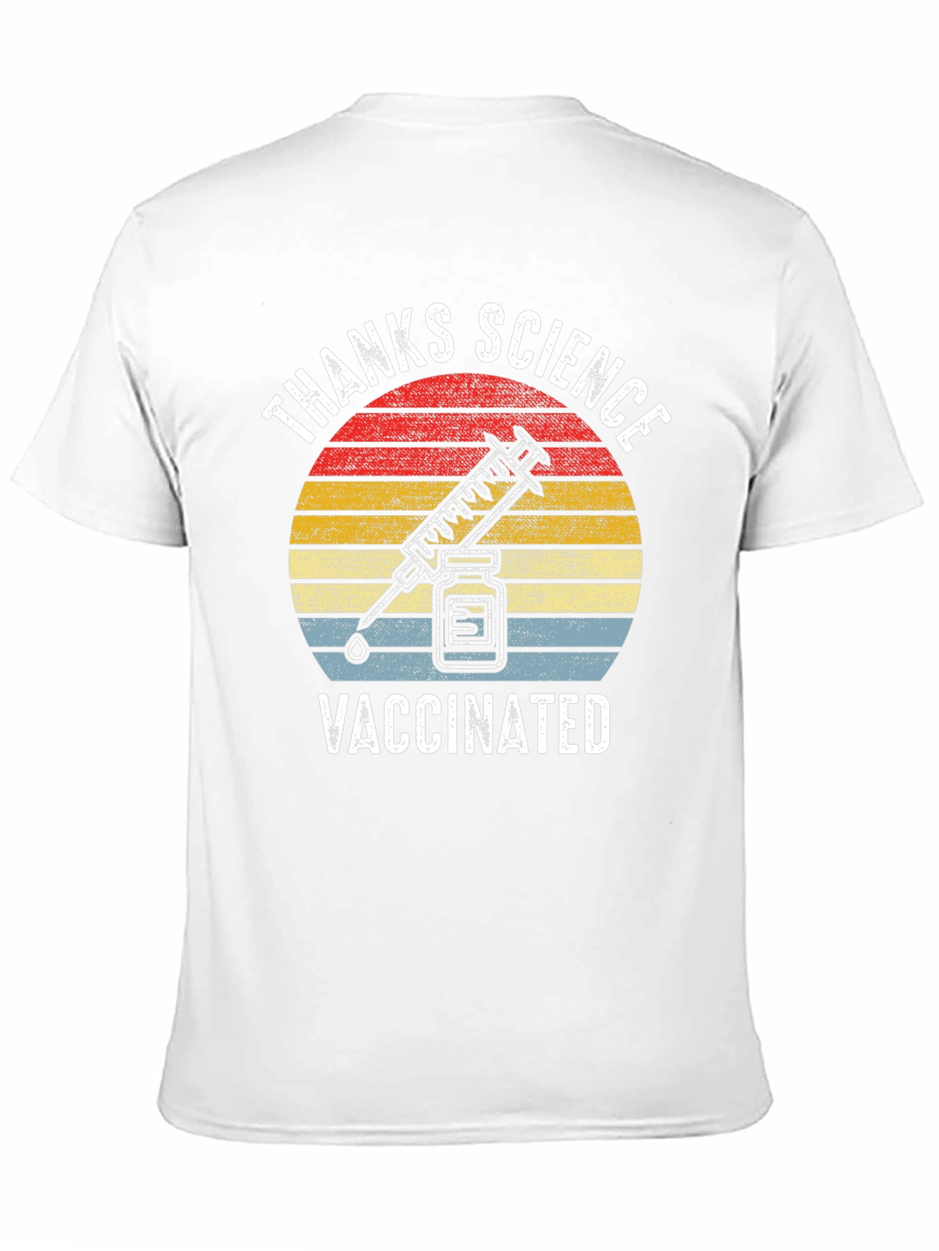 Thanks Science Vaccinated Graphic Tee