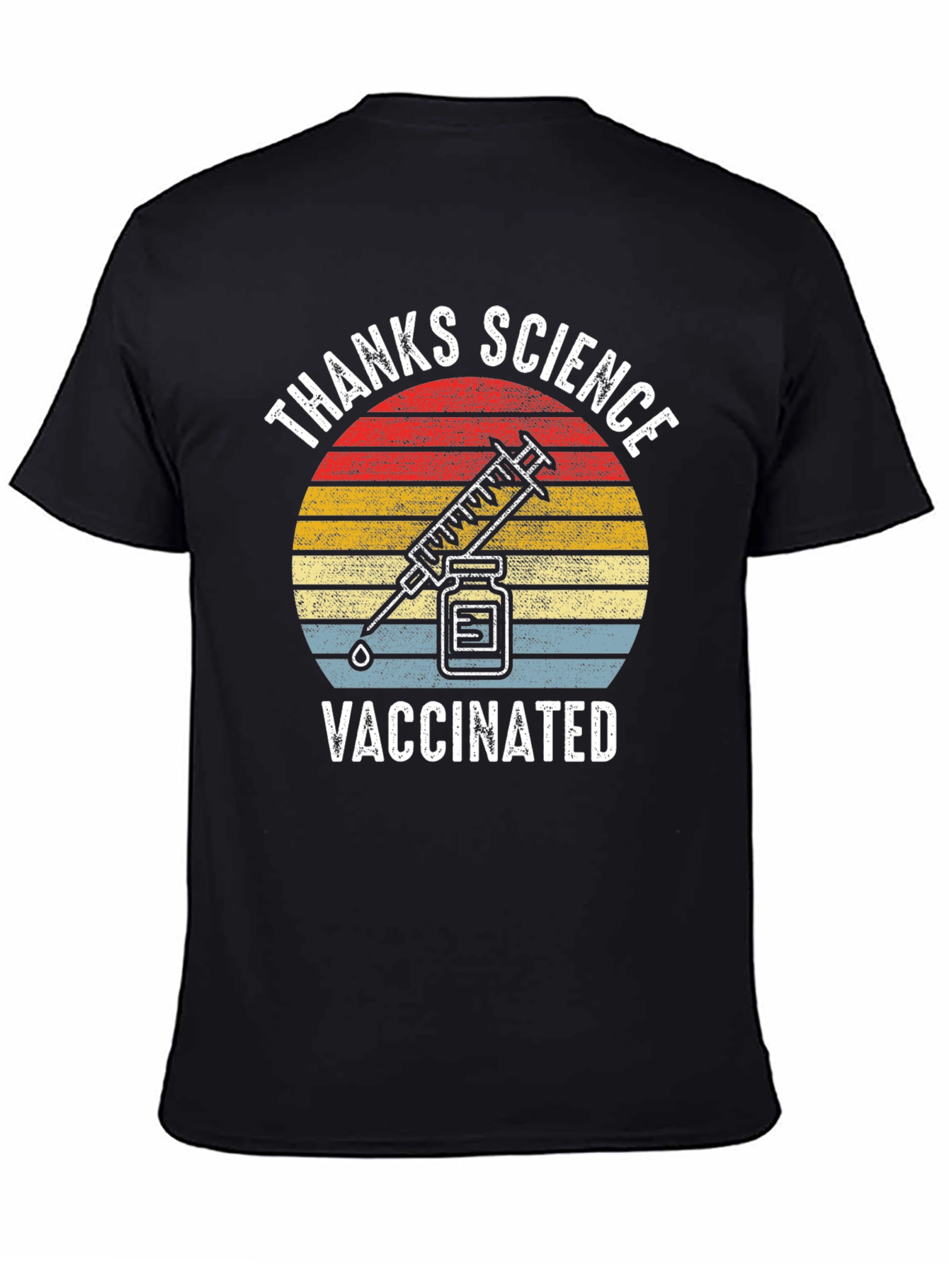 Thanks Science Vaccinated Graphic Tee