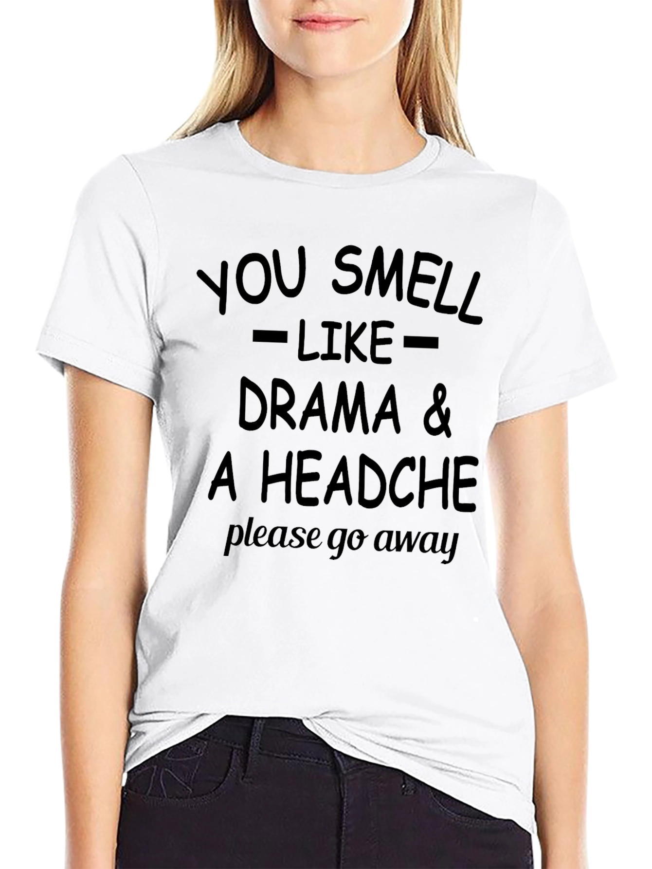 Drama Headache T-Shirt - Funny Sarcastic Tee