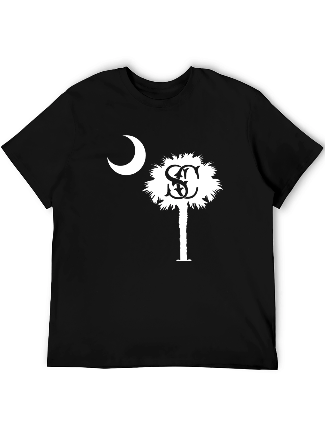 South Carolina State Flag Crescent Moon Palmetto T-Shirt