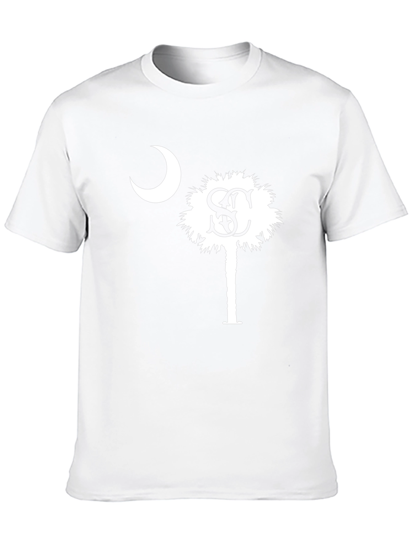 South Carolina State Flag Crescent Moon Palmetto T-Shirt