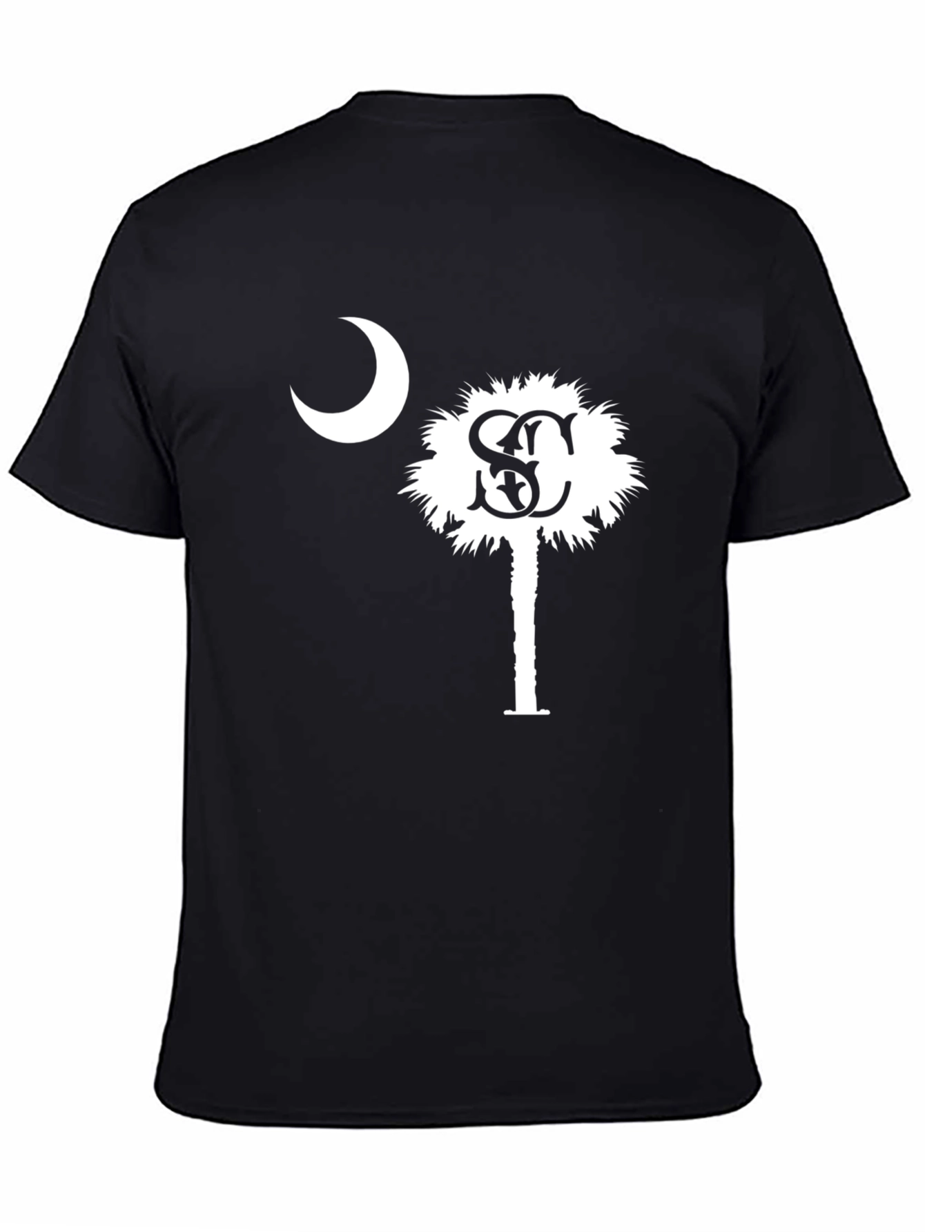 South Carolina State Flag Crescent Moon Palmetto T-Shirt