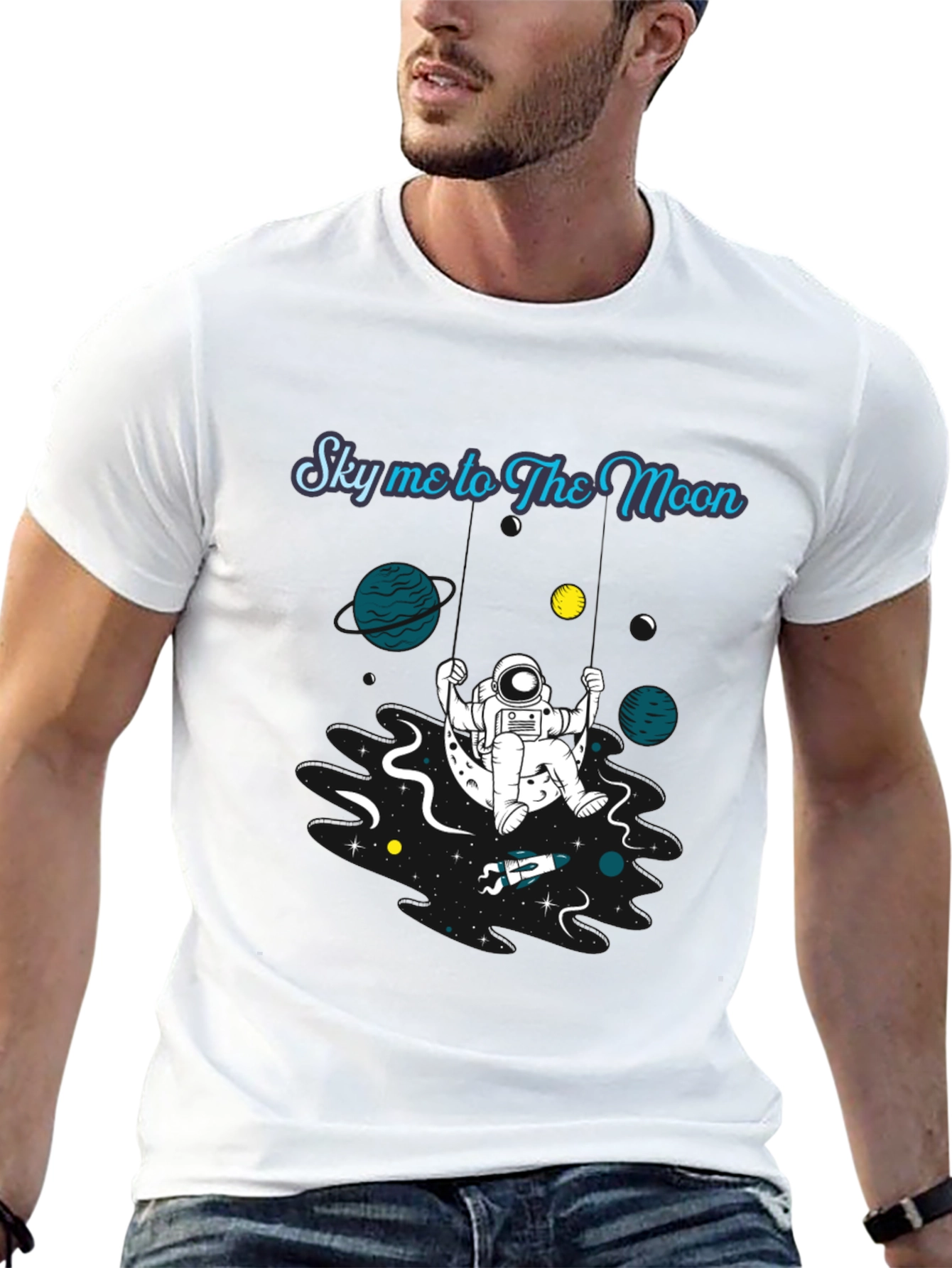 Sky me to The Moon Graphic Tee