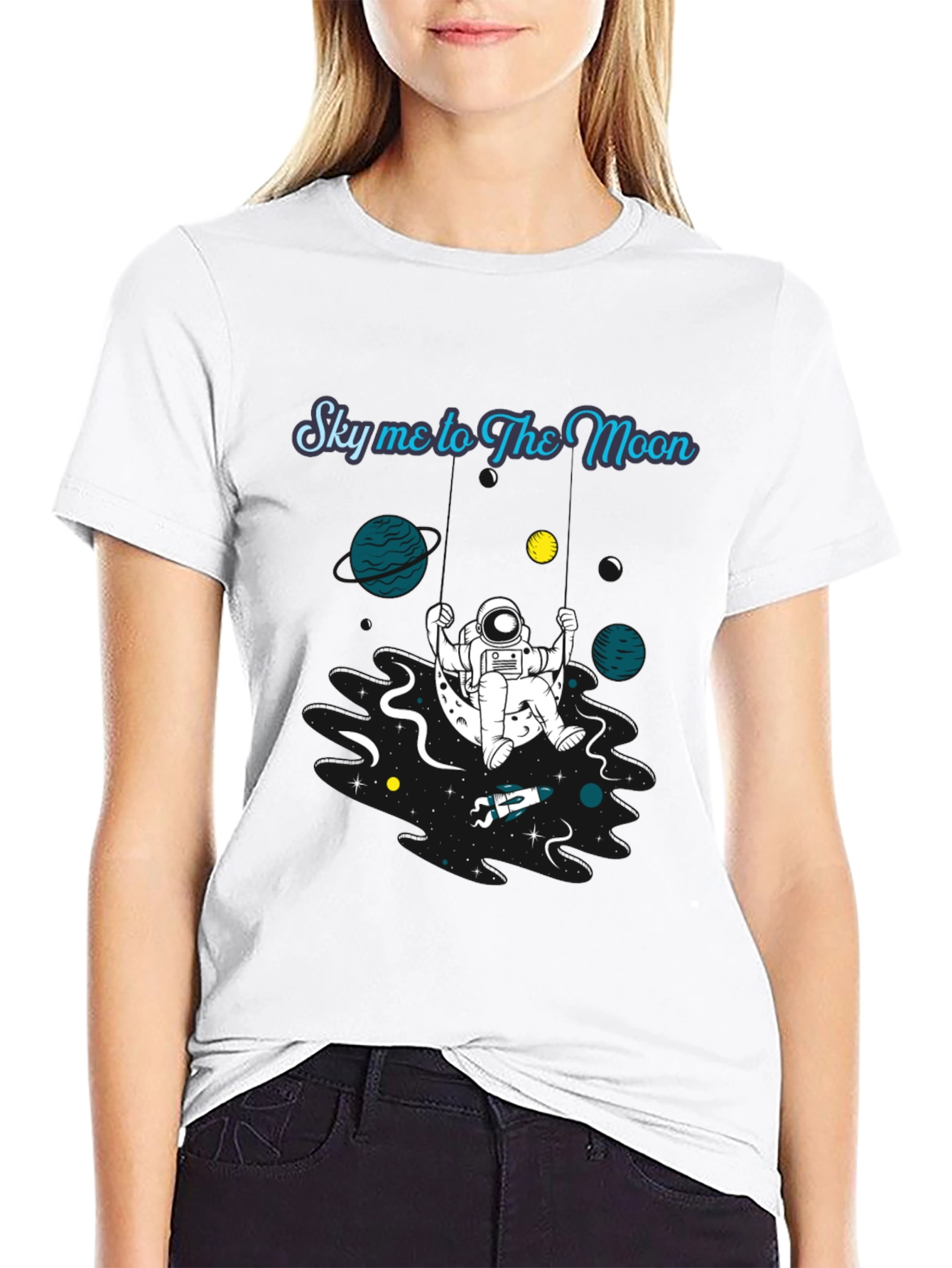 Sky me to The Moon Graphic Tee